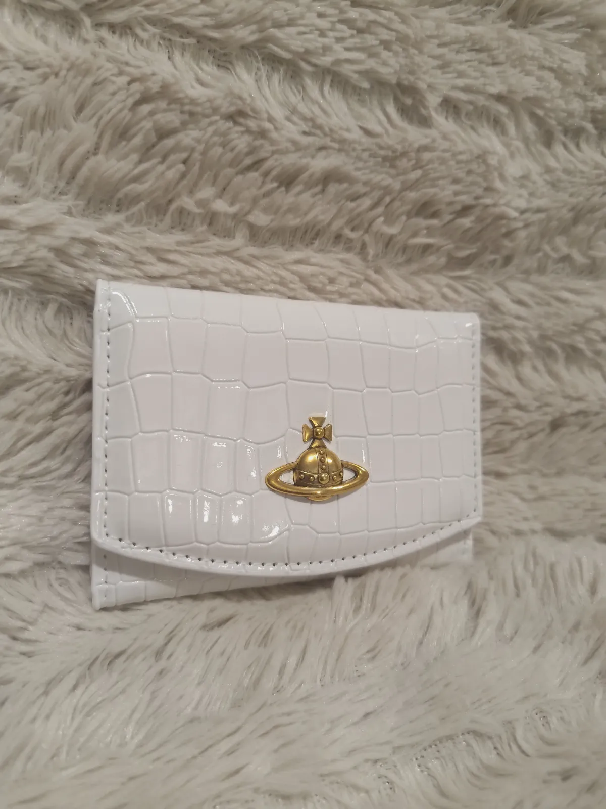 Portefeuille blanc effet crocodile Vivienne Westwood – Vivienne Westwood – taille Taille unique 4