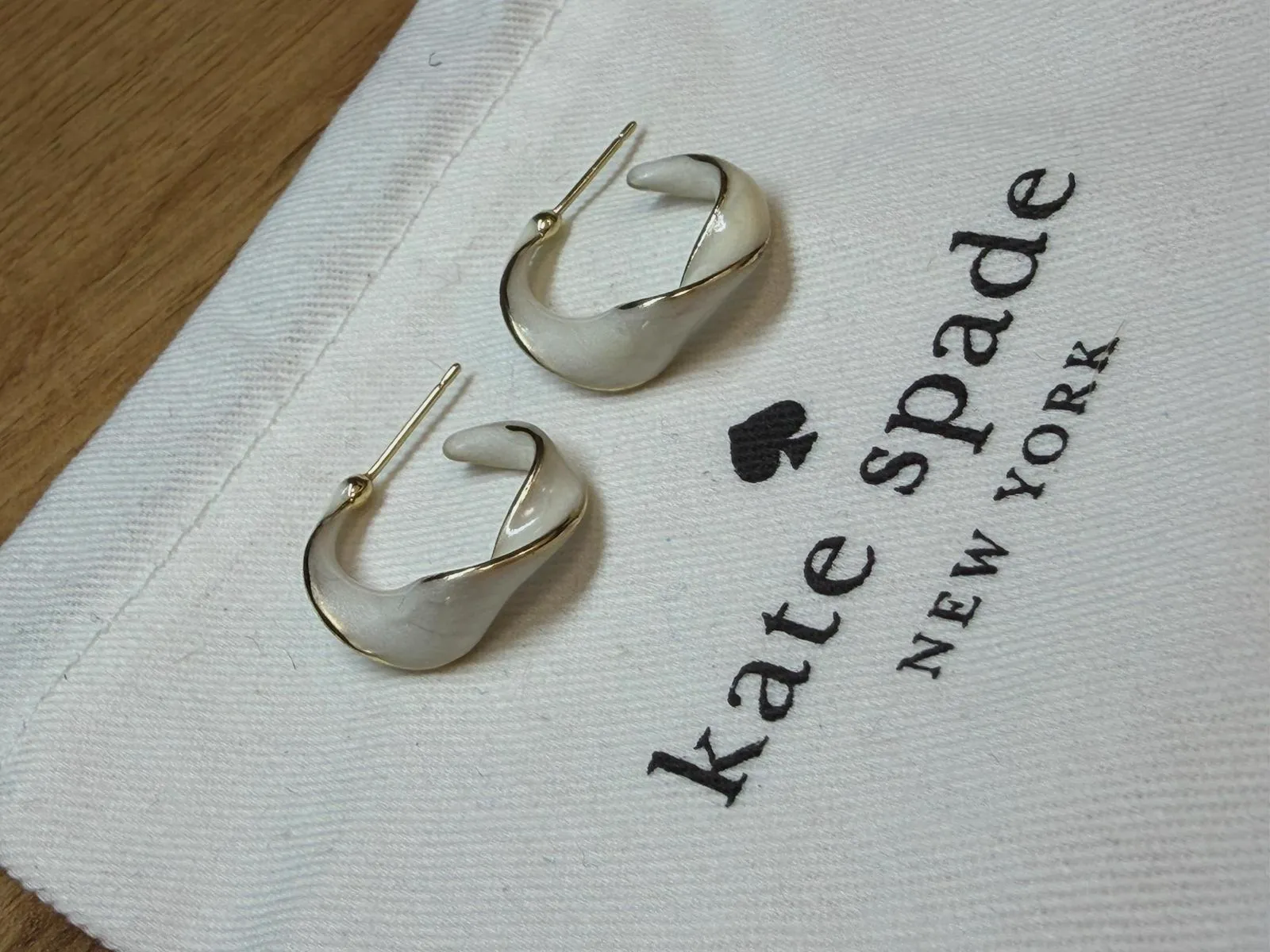 Boucles d'oreilles créoles Kate Spade – Kate Spade – taille Taille unique 5
