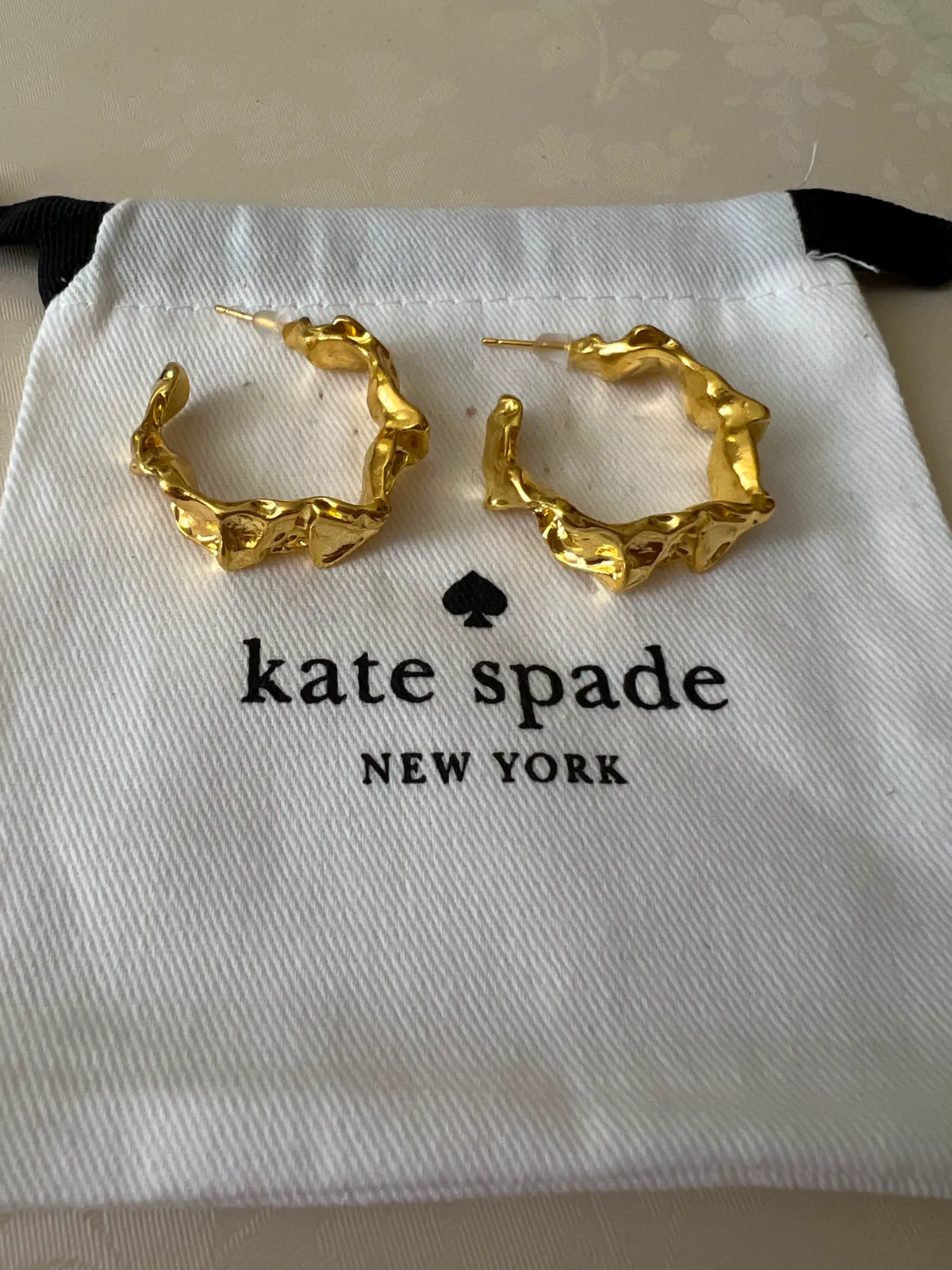 Boucles d'oreilles Kate Spade New York dorées