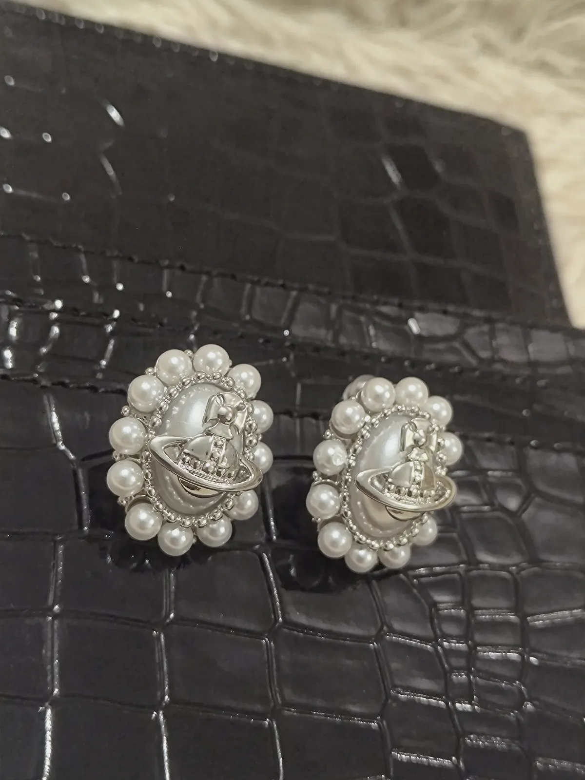 Boucles d'oreilles orbe et perles Vivienne Westwood – Vivienne Westwood – taille Taille unique 6