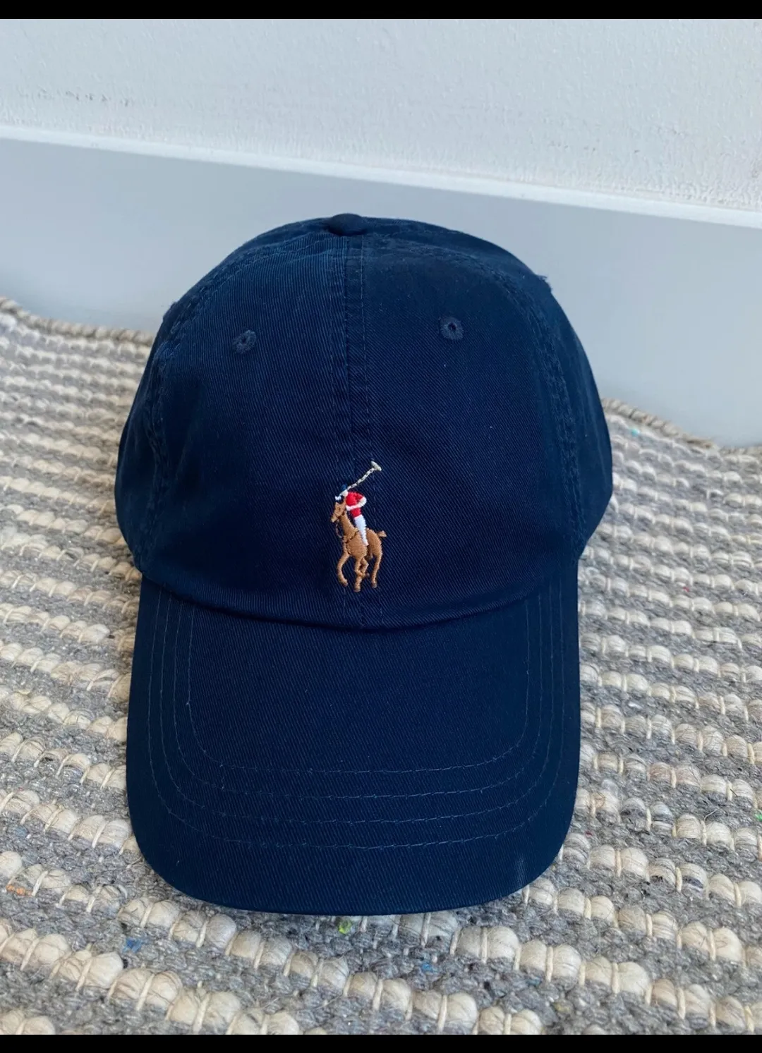 Casquette Ralph Lauren polo bleu marine