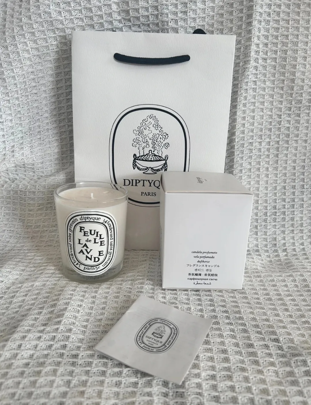Diptyque Feuille de Lavande Bougie Parfumée 2