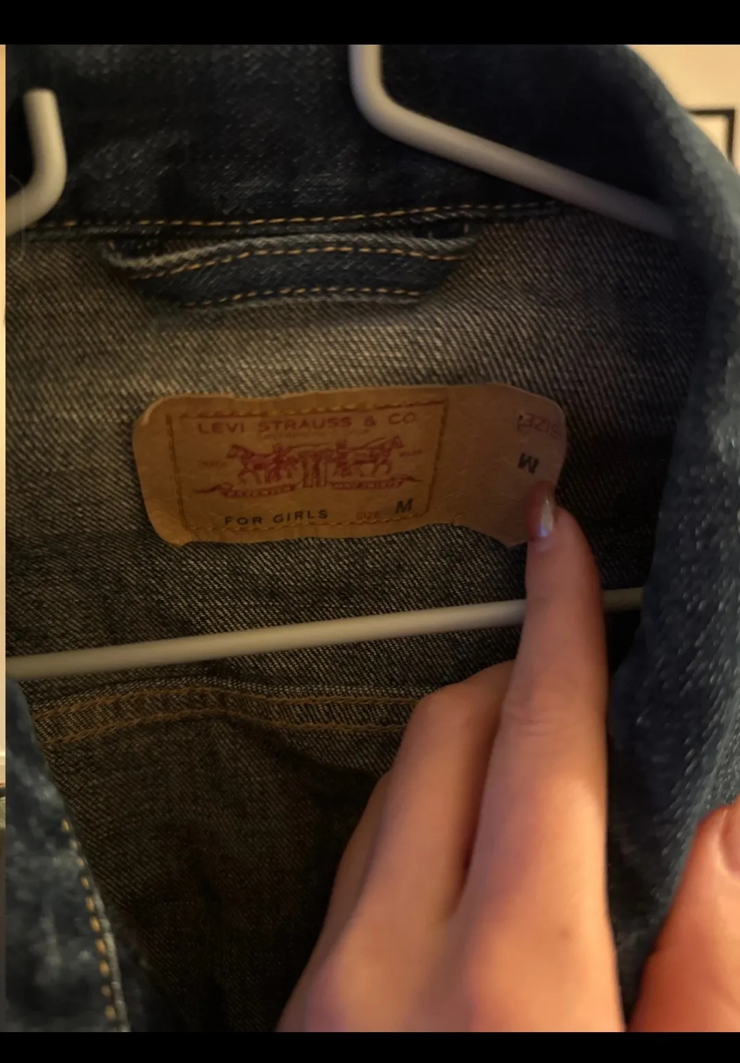 Veste Levi's denim bleu classique 2