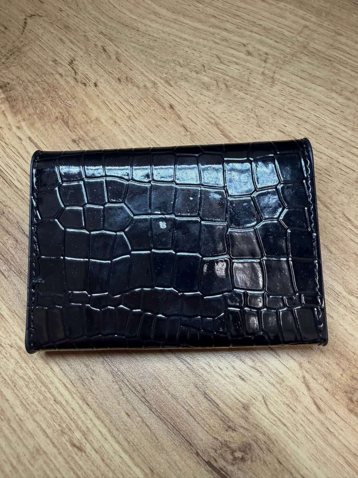 Portefeuille Vivienne Westwood effet crocodile noir – Vivienne Westwood – taille Taille unique 3