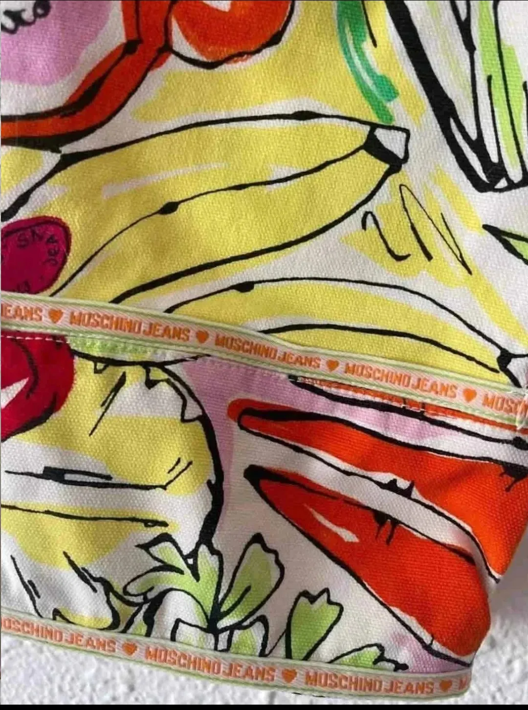 Moschino Pantalon Fruits Coloré Imprimé 3