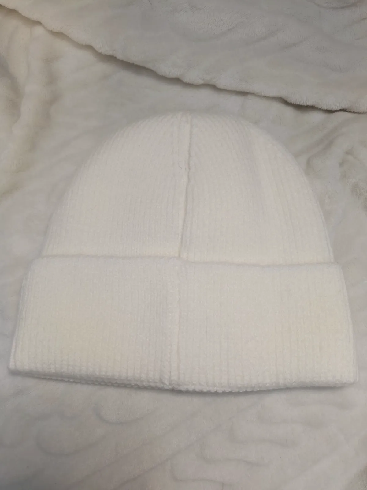 Bonnet blanc The North Face avec étiquette – The North Face – taille Taille unique 4