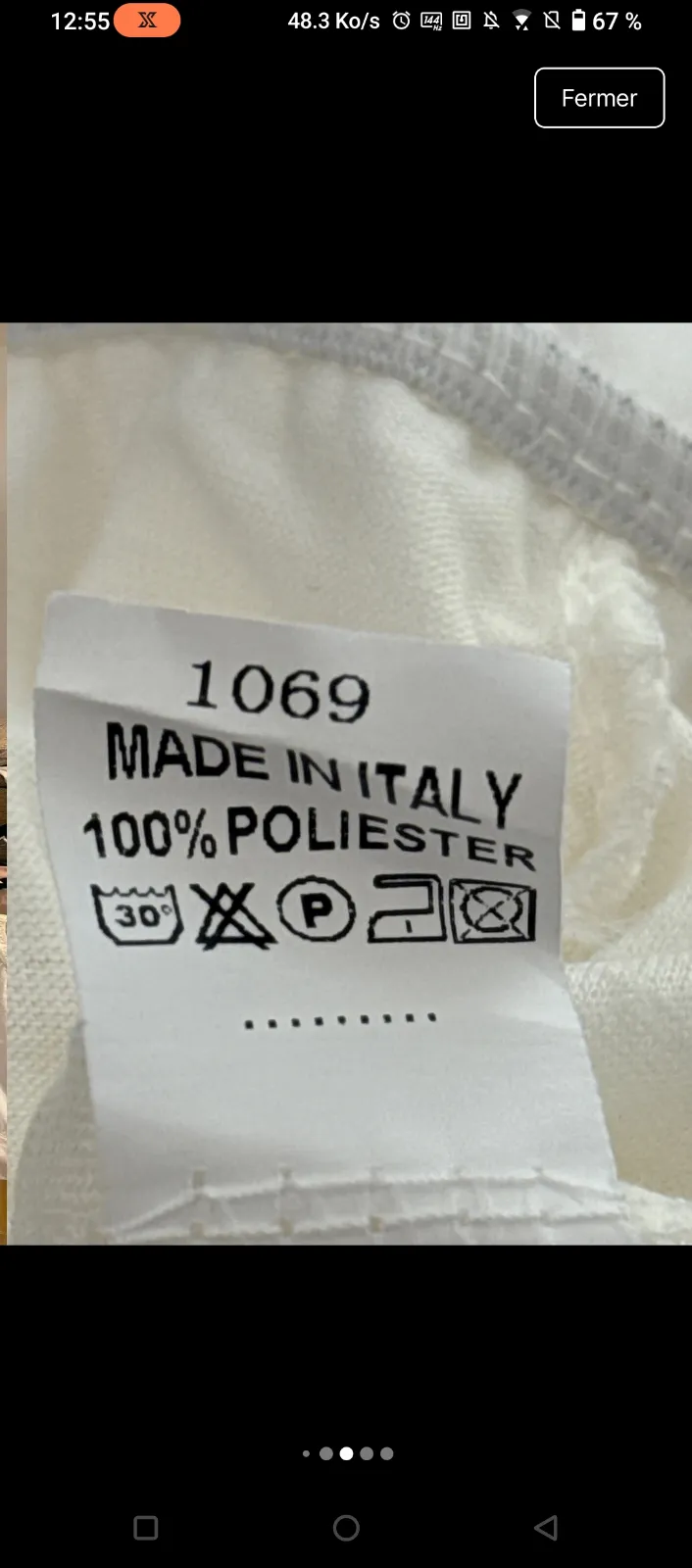 Robe portefeuille blanche dentelle 4