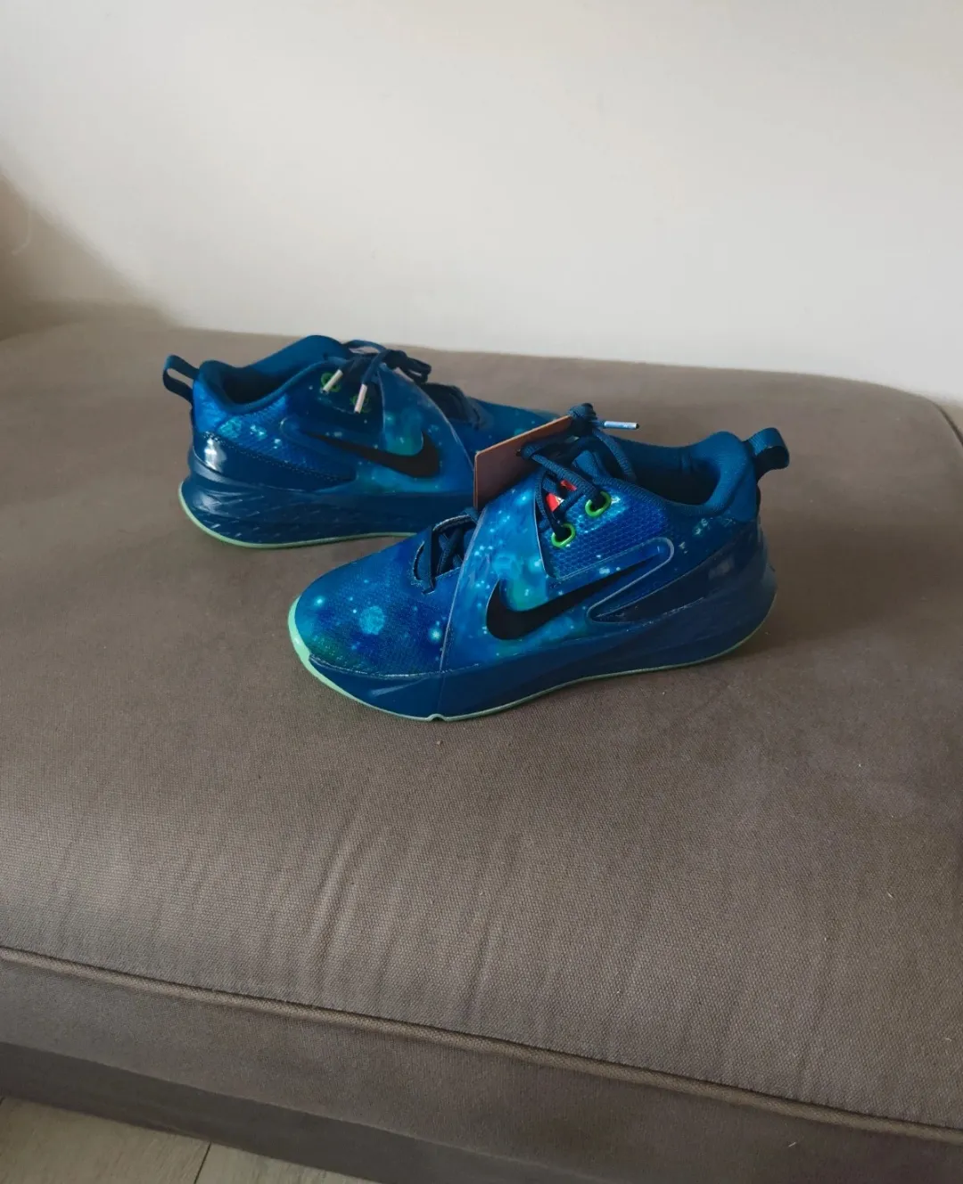 Nike Baskets Bleues Hustle D12x Lego Galaxy