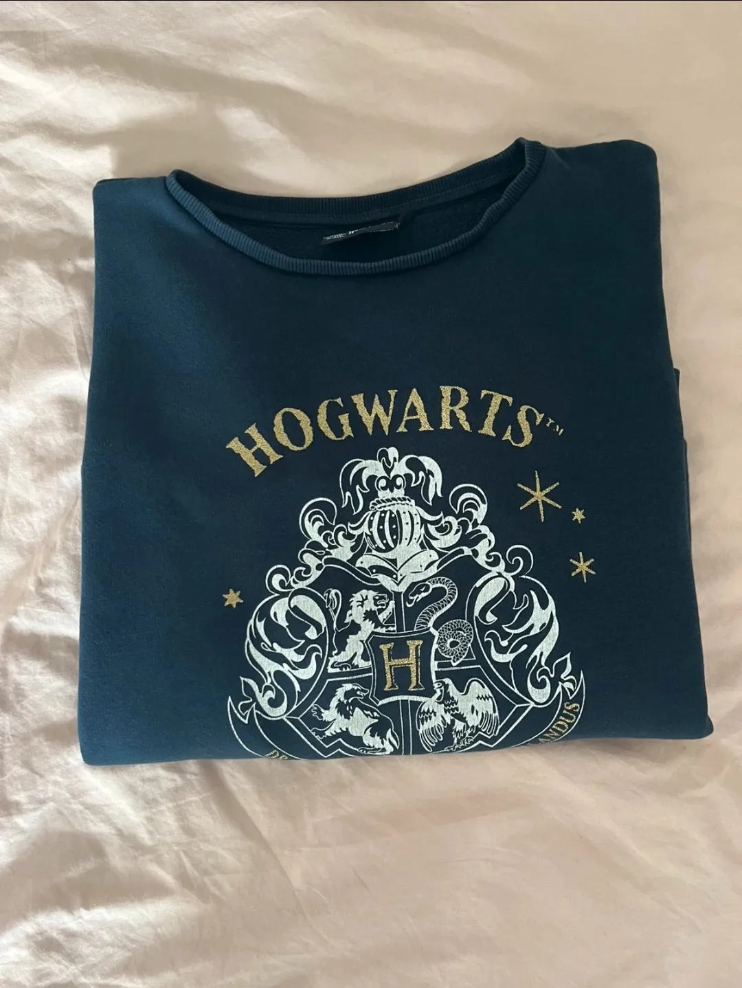 Sweat-shirt bleu marine Harry Potter Poudlard 3