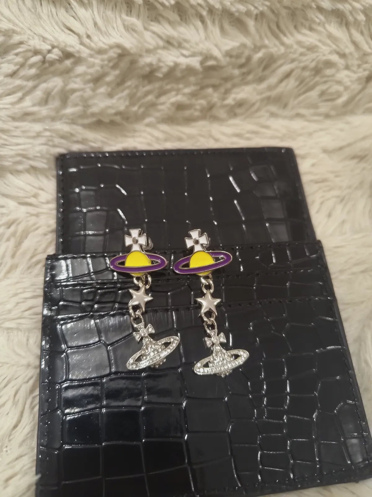 Boucles d'oreilles pendantes orb Vivienne Westwood – Vivienne Westwood – taille Taille unique 2
