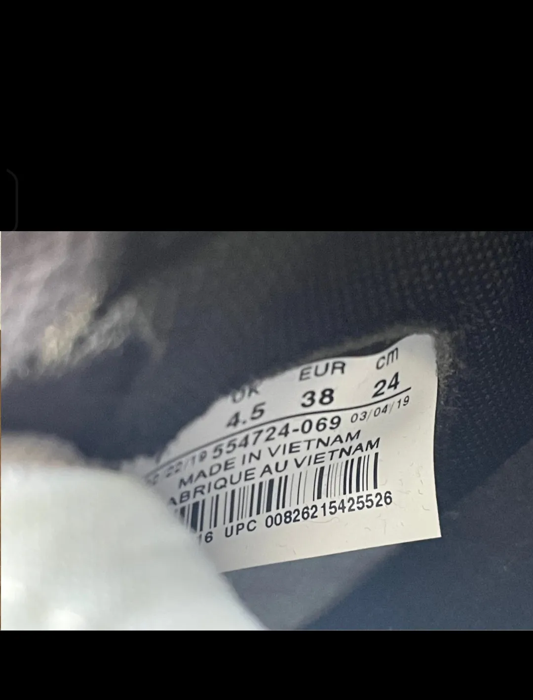 Nike Air Jordan 1 Rouge Noir Blanc 4