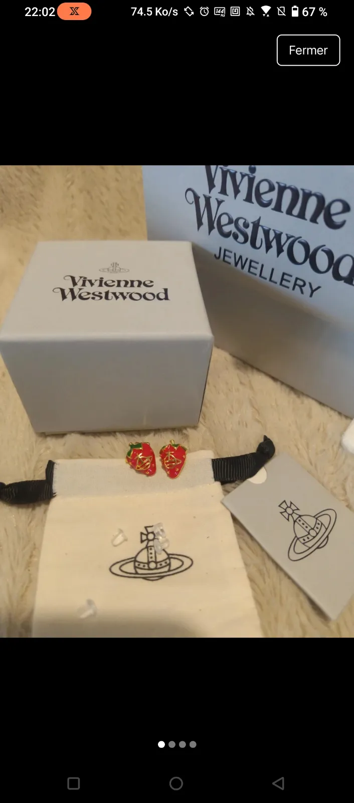 Boucles d'oreilles Vivienne Westwood 9