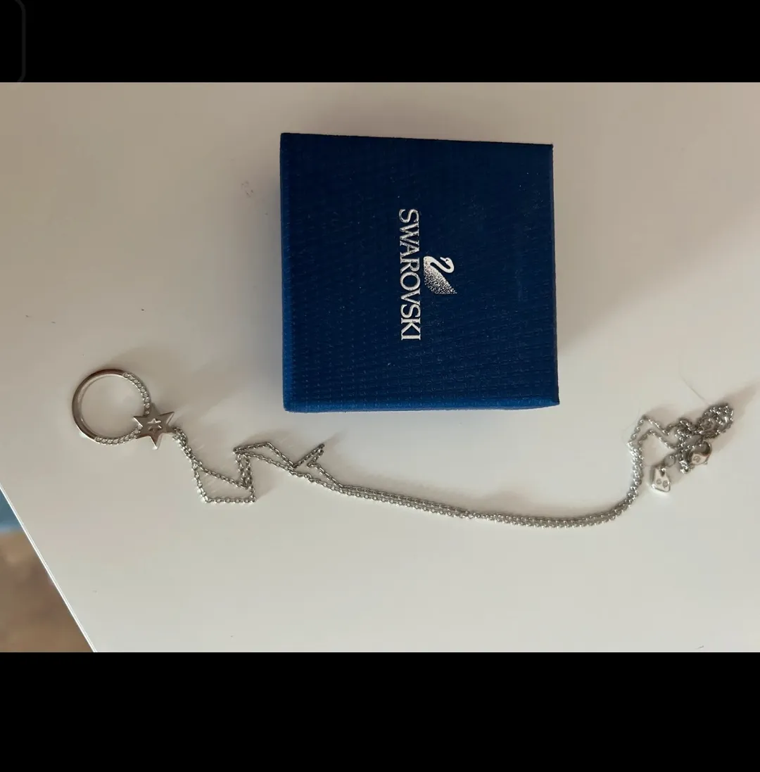Bracelet Swarovski chaîne perlée étoile