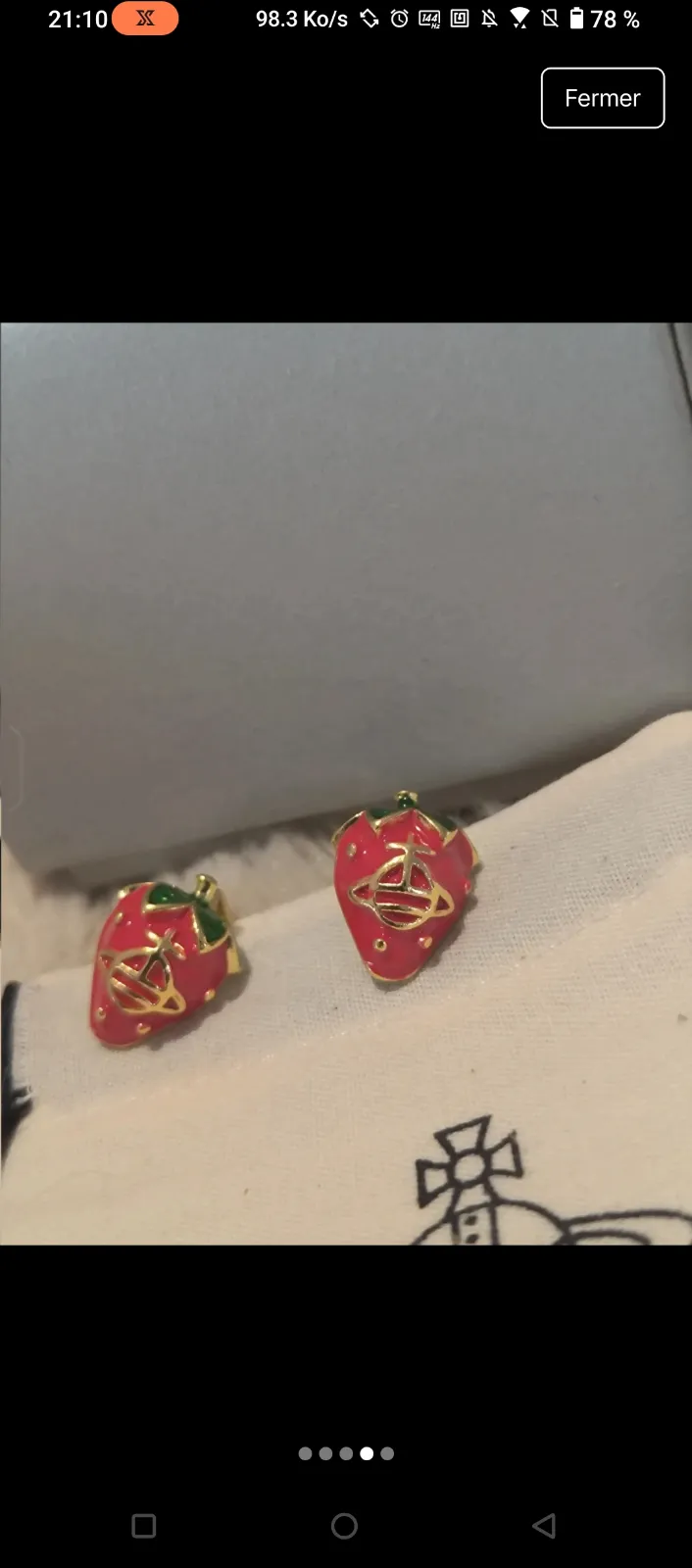 Boucles d'oreilles Vivienne Westwood 7