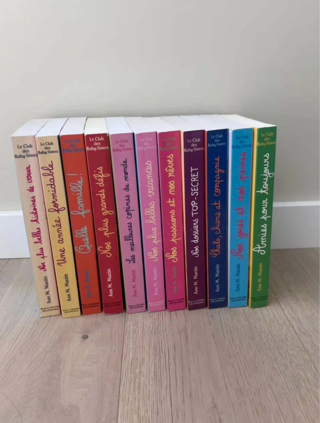 Lot de 11 livres Le Club des Baby-Sitters 4