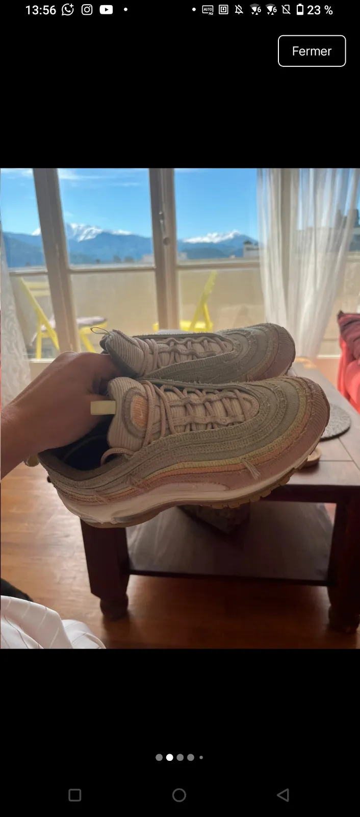 Nike Air Max 97 beige homme 2
