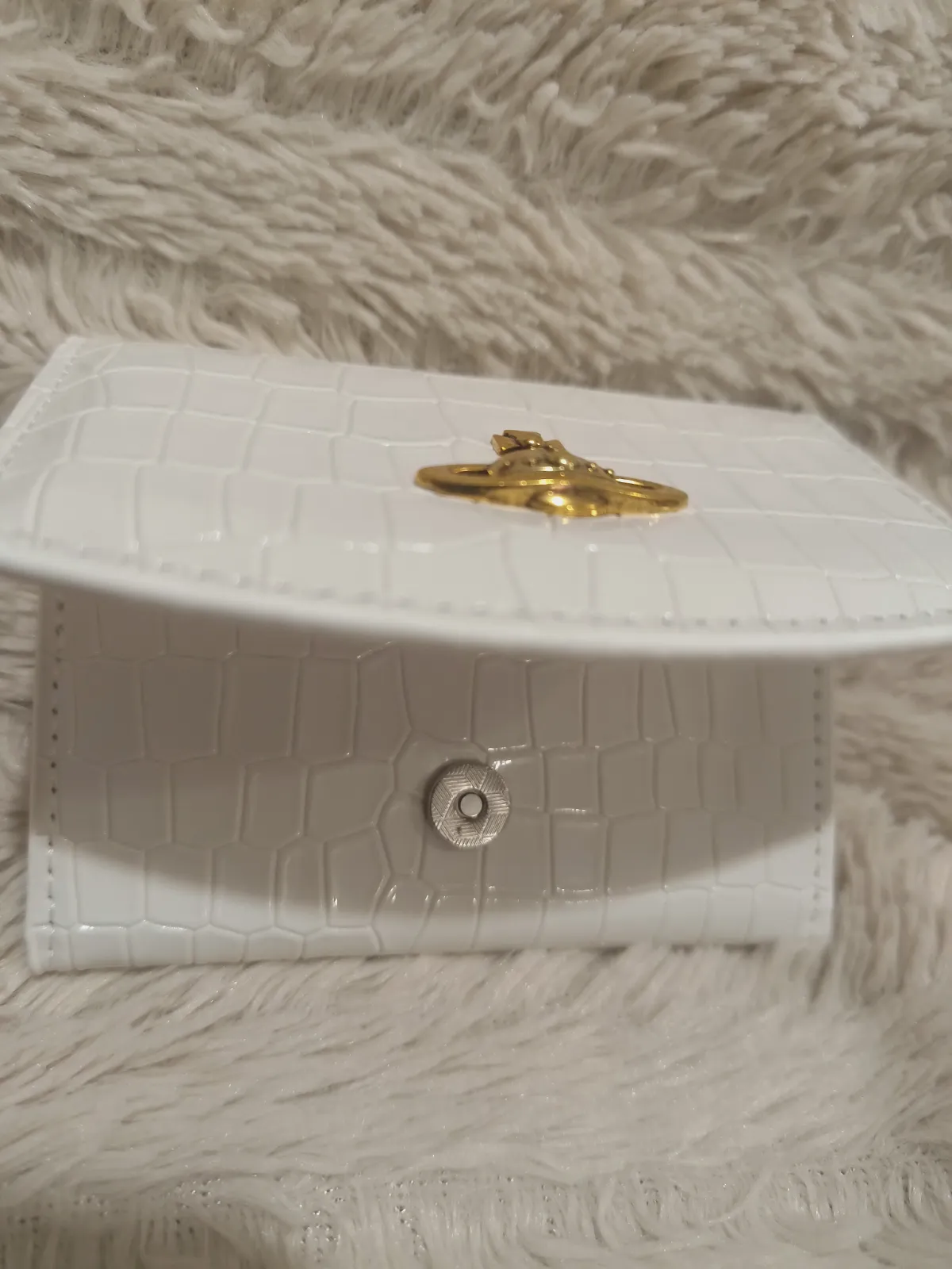 Portefeuille blanc effet crocodile Vivienne Westwood – Vivienne Westwood – taille Taille unique 7