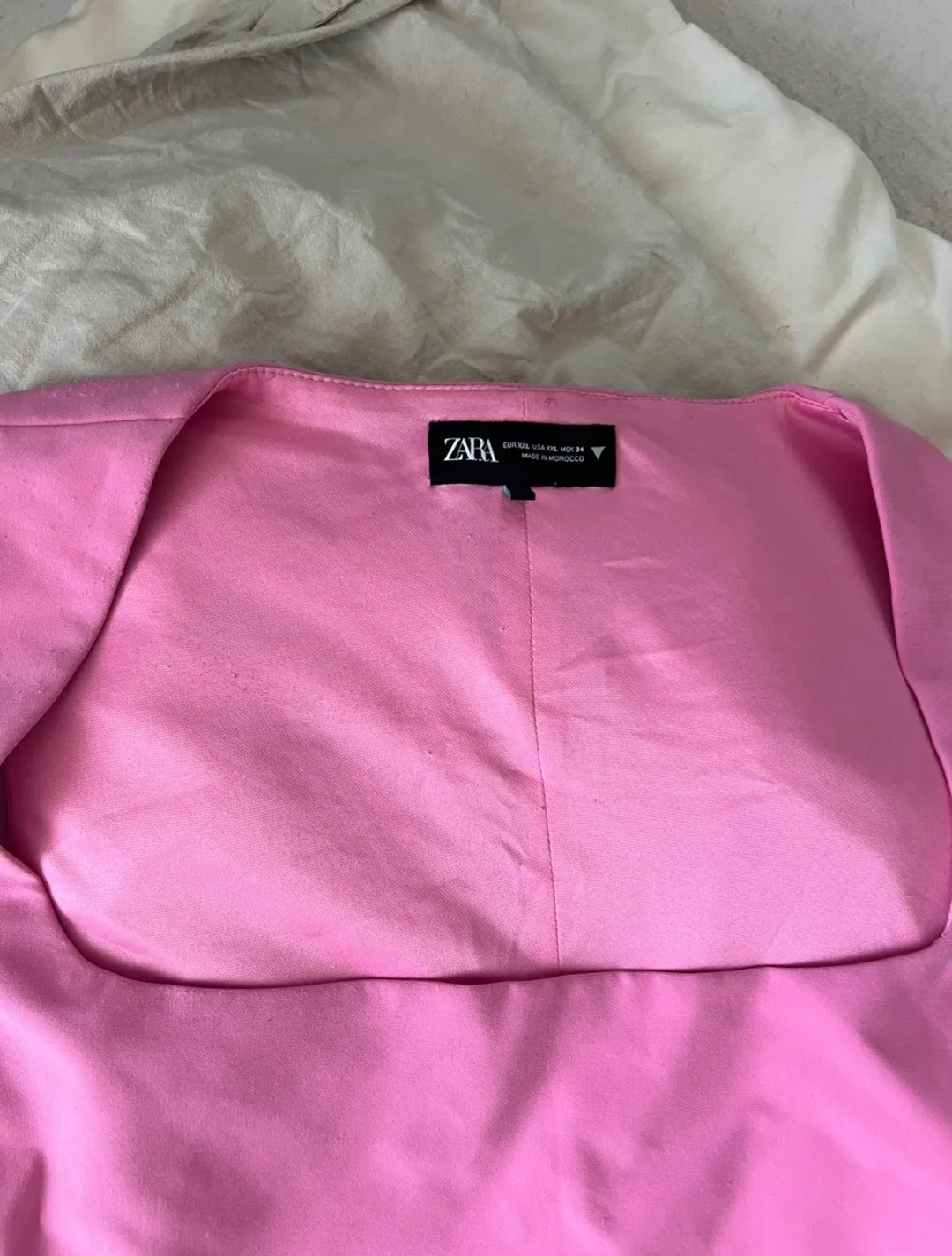 Pink Ribbed Tank Top Fitted 3