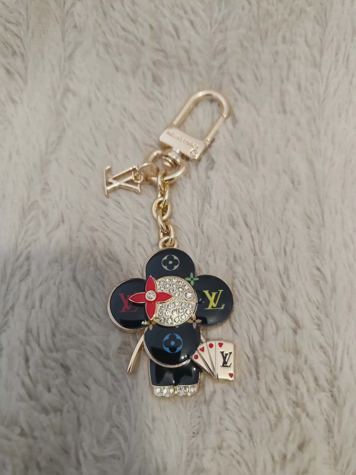 Porte-clés bijou de sac Louis Vuitton Vivienne Casino – Louis Vuitton – taille Taille unique 6