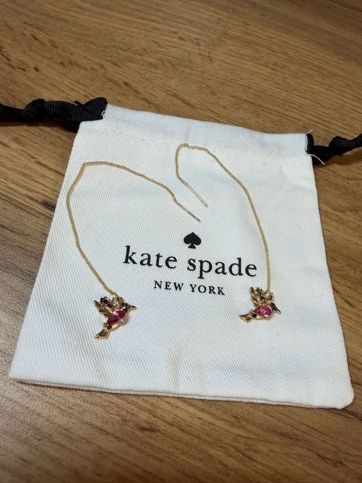 Boucles d'oreilles chaînettes Colibri Kate Spade – Kate Spade – taille Taille unique 6