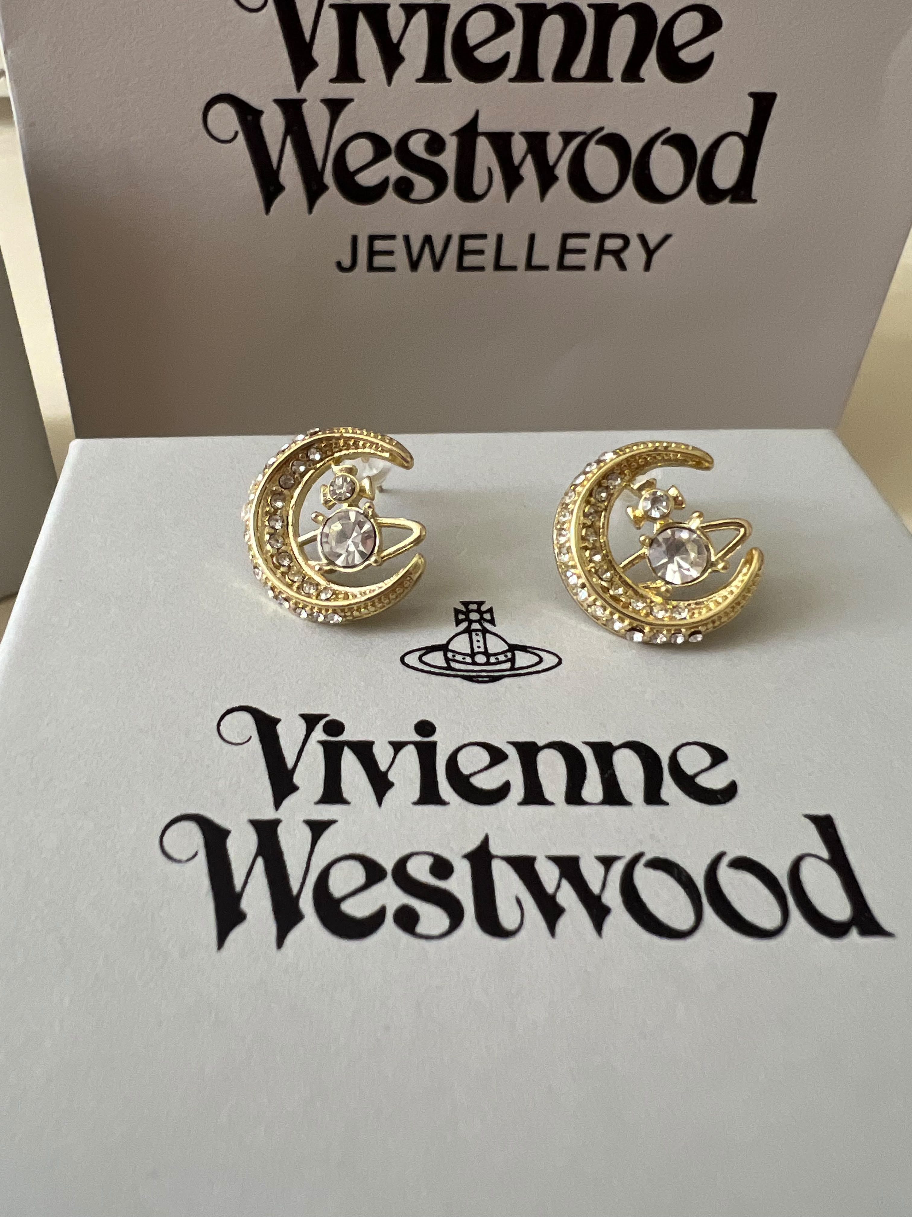 Boucles d'oreilles Vivienne Westwood doré 3