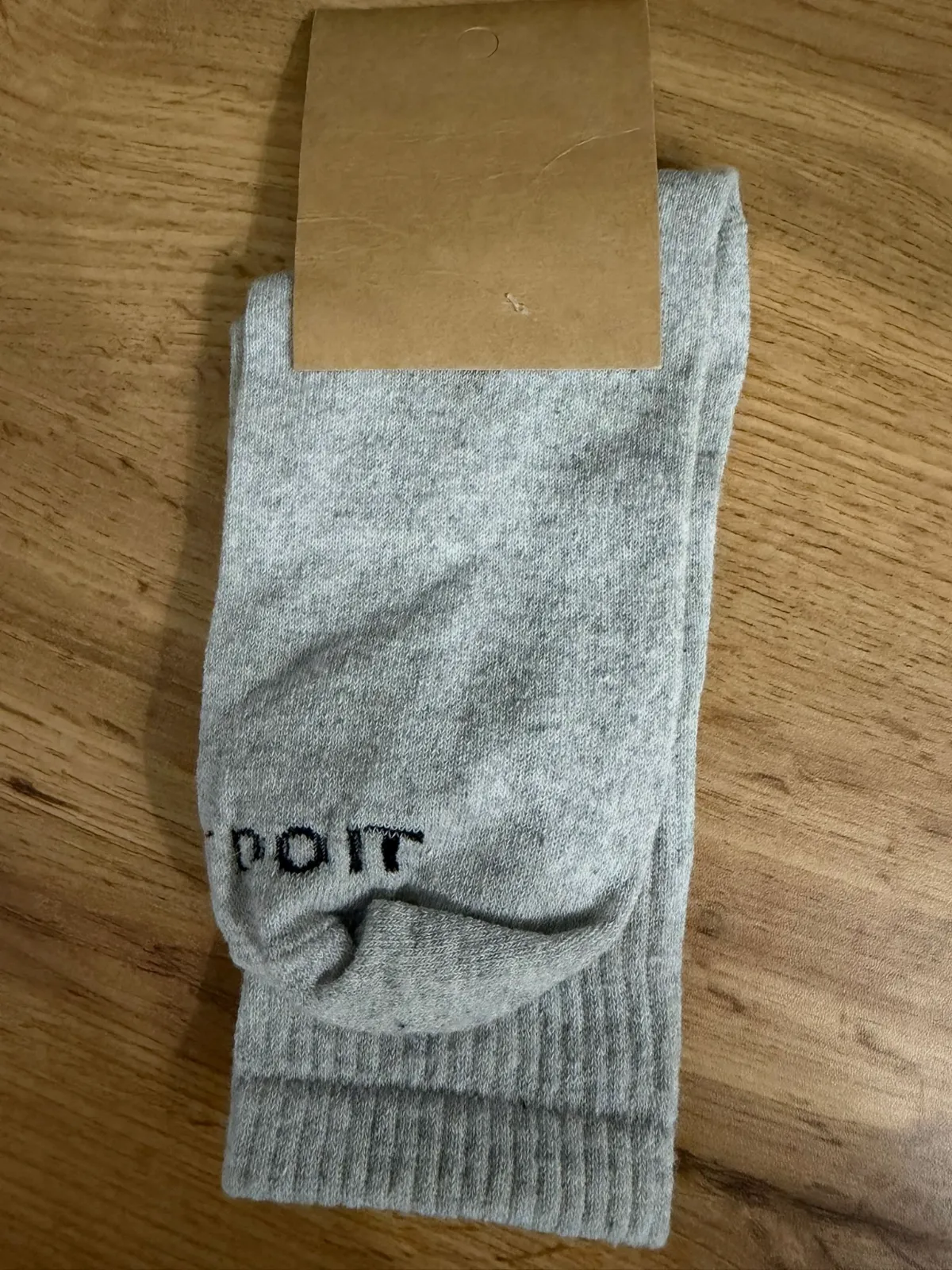 Chaussettes hautes Nike en maille grise – Nike – taille Taille unique 3