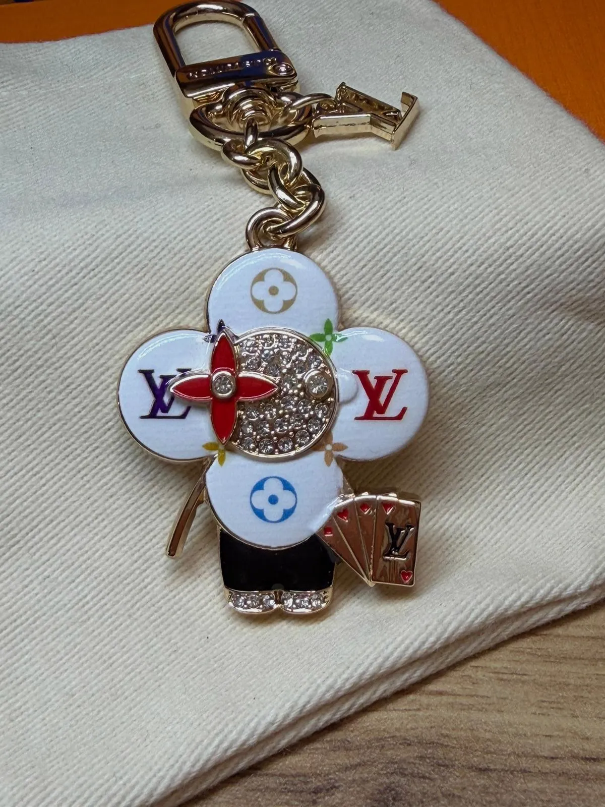 Porte-clés bijou de sac Louis Vuitton Vivienne – Louis Vuitton 2