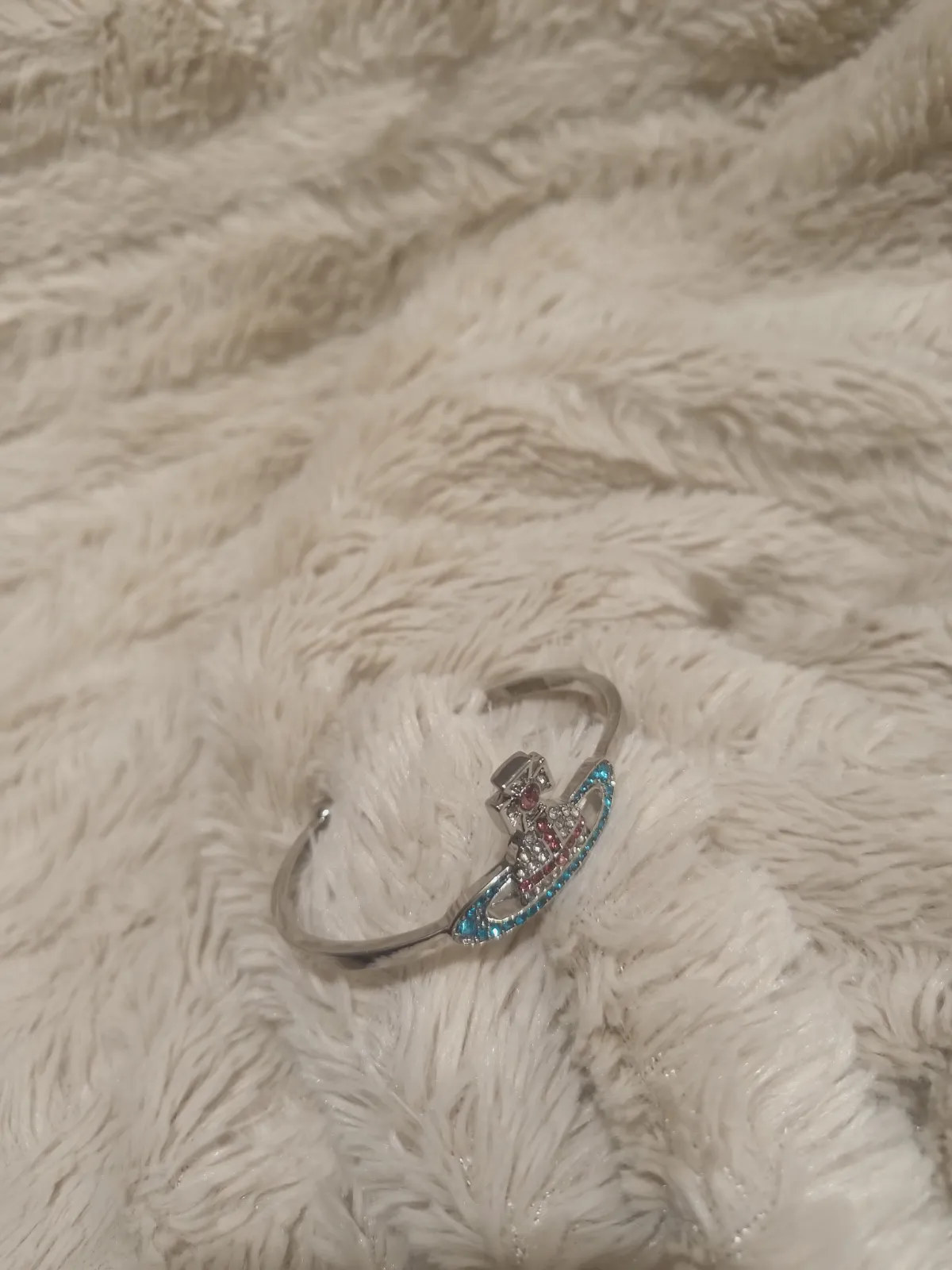 Bracelet jonc Vivienne Westwood avec orbe strassé – Vivienne Westwood – taille Taille unique 4