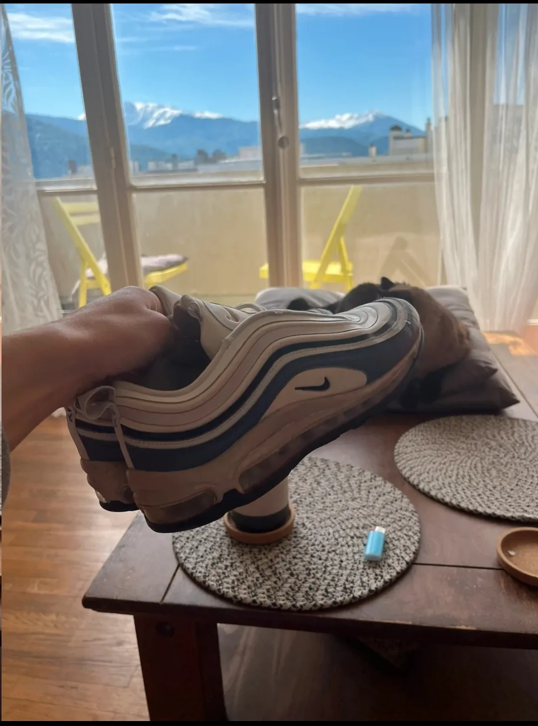 Nike Air Max 97 beige et noir 3