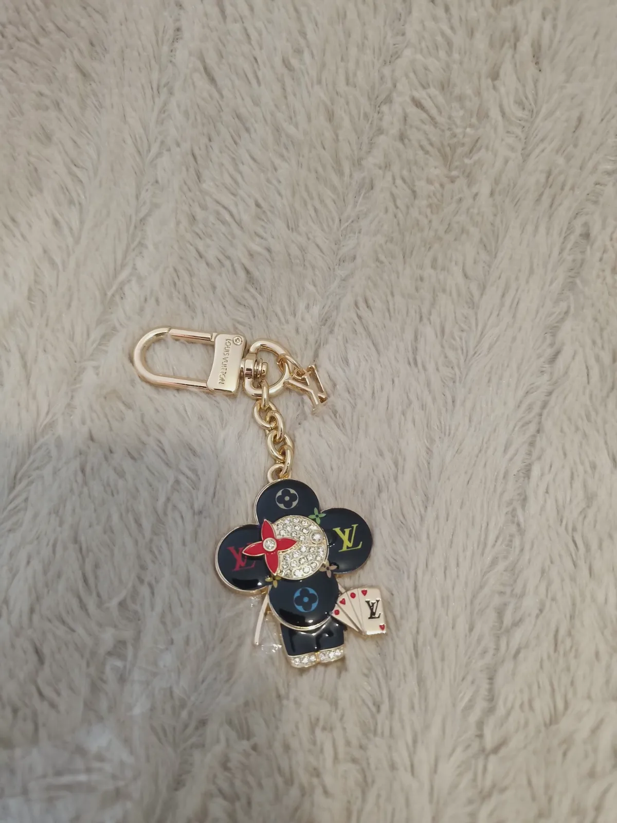 Porte-clés bijou de sac Louis Vuitton Vivienne Casino – Louis Vuitton – taille Taille unique 2