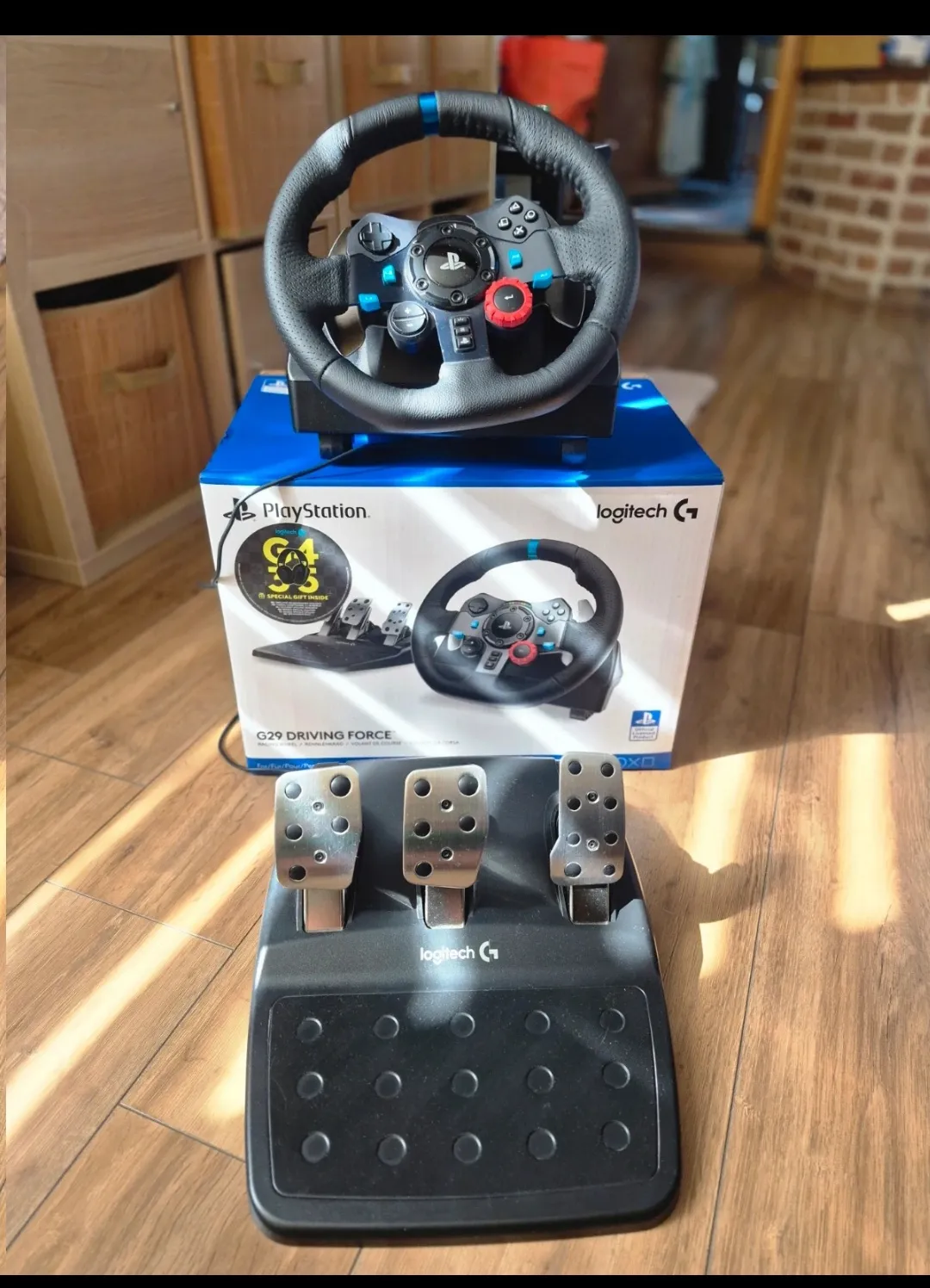 Logitech G29 volant racing PS4 2