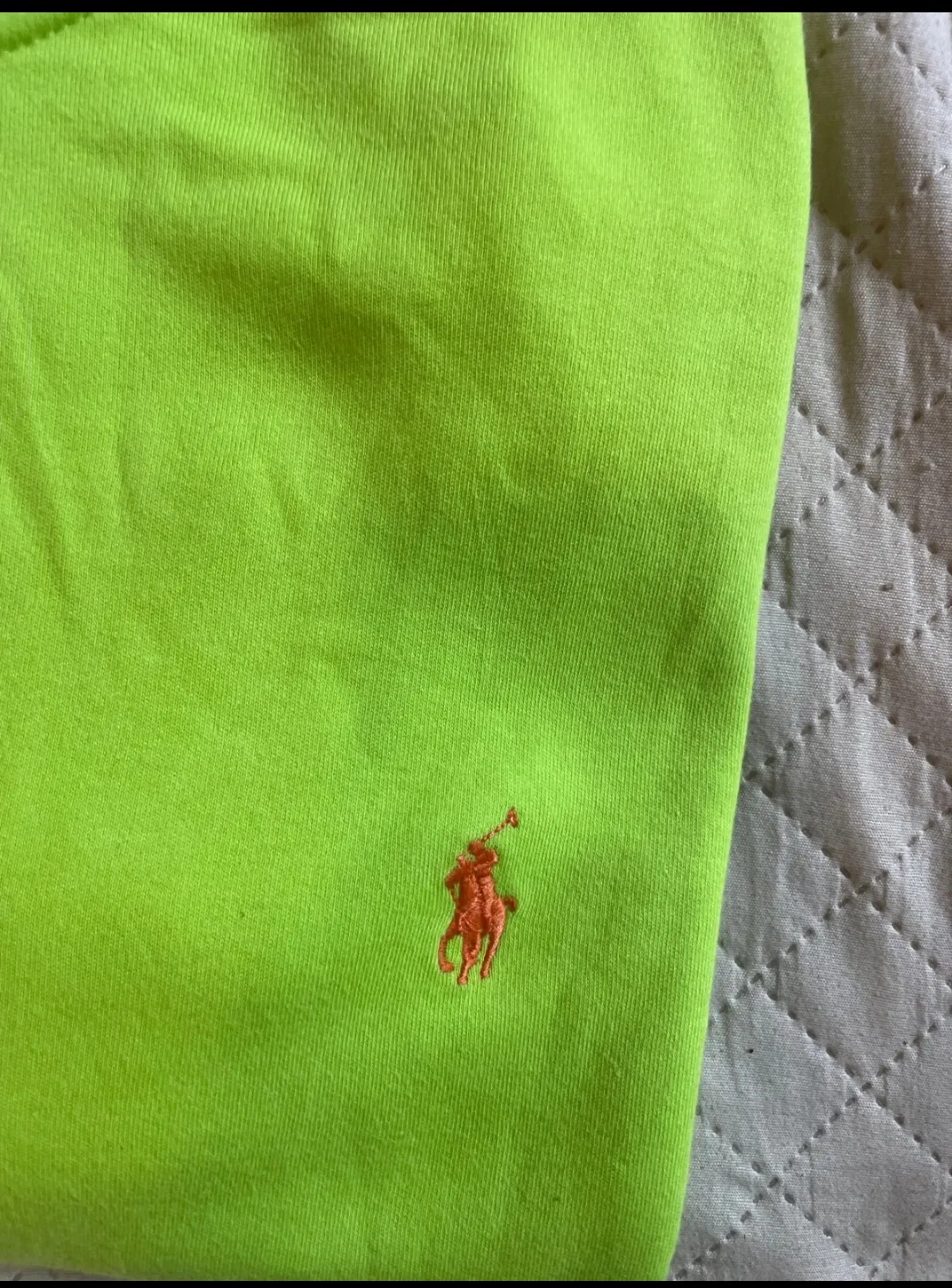 Polo Ralph Lauren vert fluo 2