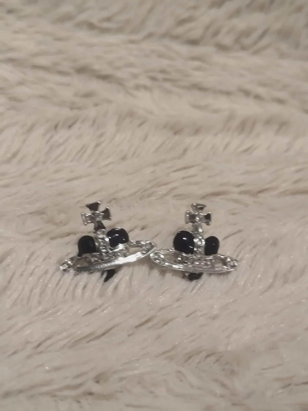 Boucles d'oreilles orbe Vivienne Westwood argentées – Vivienne Westwood – taille Taille unique 3