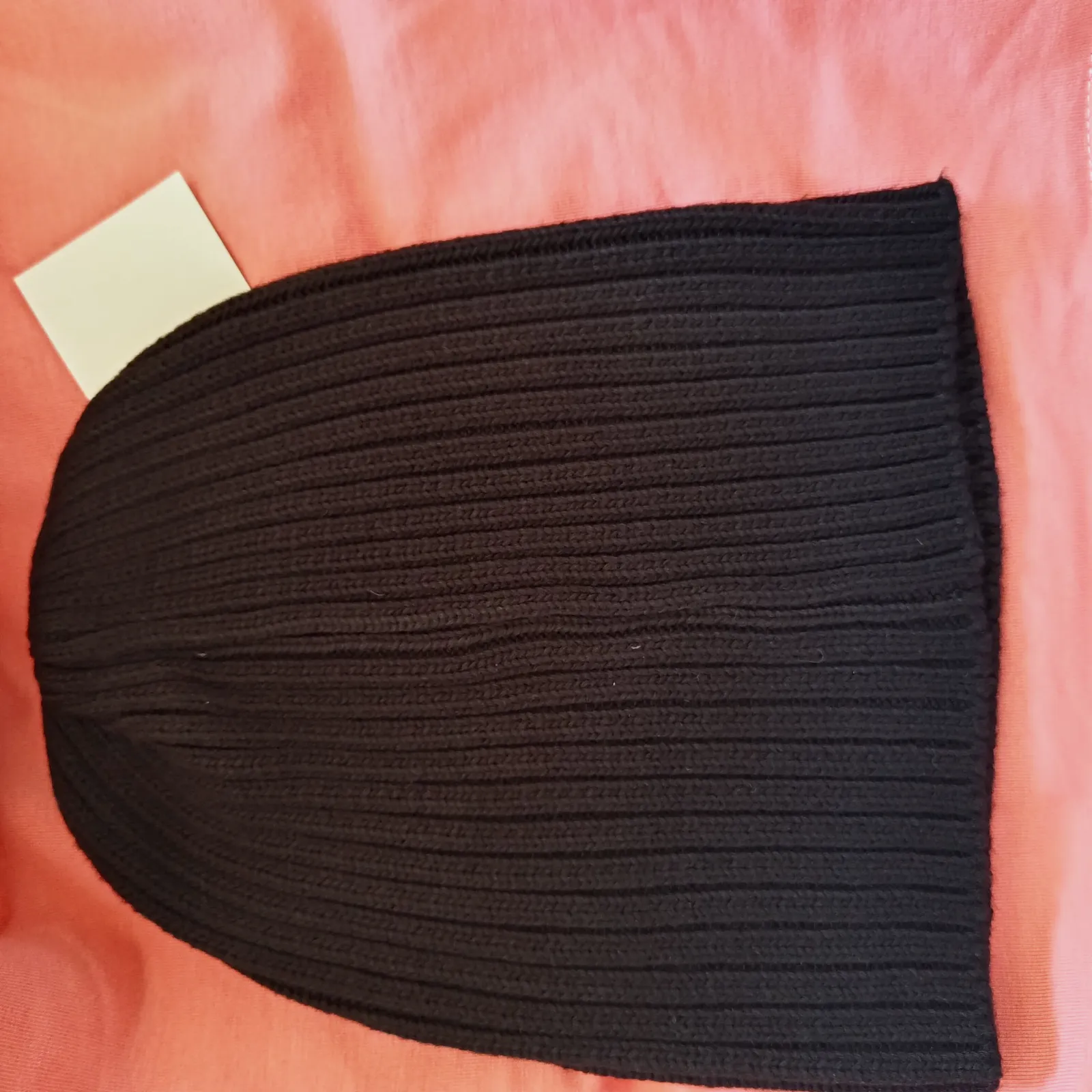 Bonnet en maille côtelée Prada noir – Prada 4