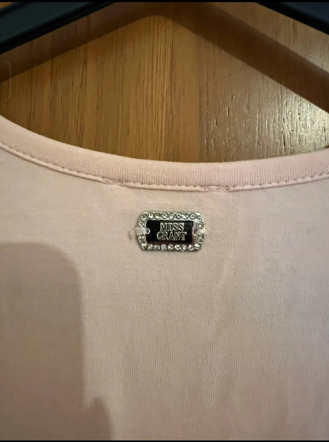 Robe rose poudré volants perles enfant 5