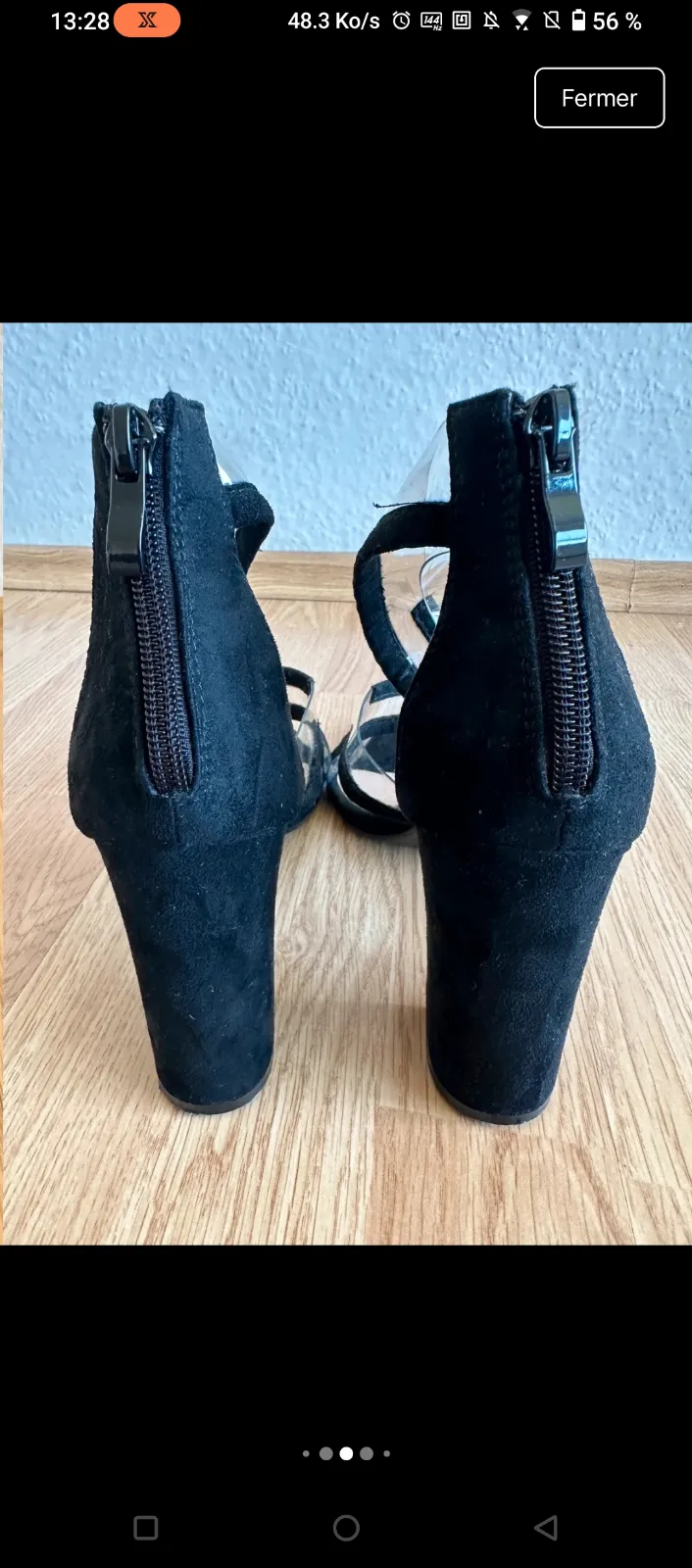 Lot de 4 paires de chaussures femme 6
