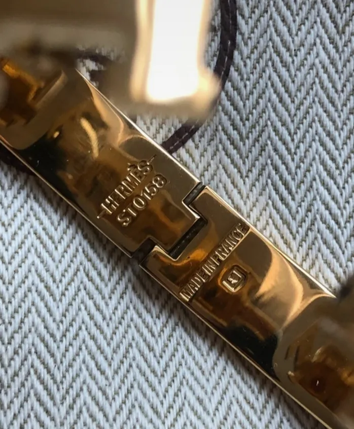 Bracelet Hermès Clic H - GM Or Rose 3