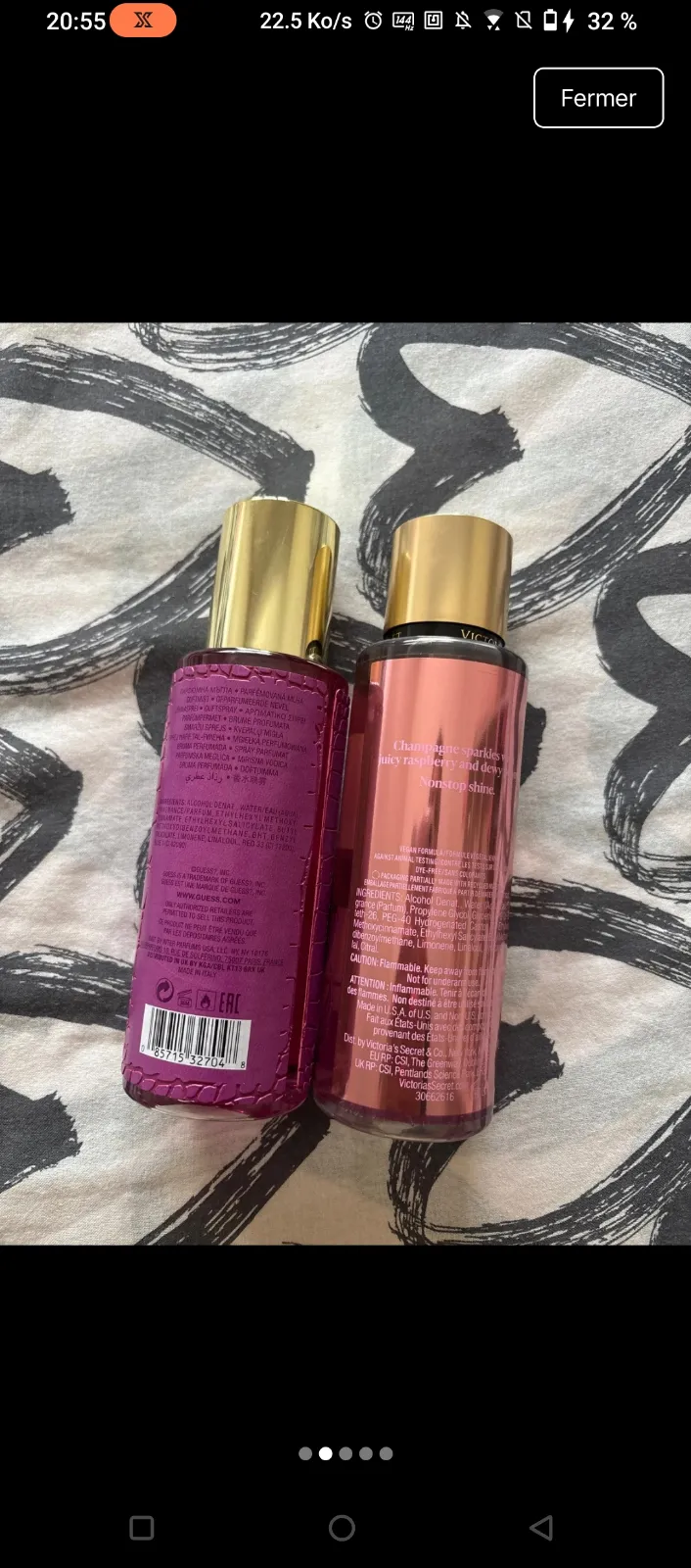 Lot 2 parfums Guess & Victoria's Secret 6