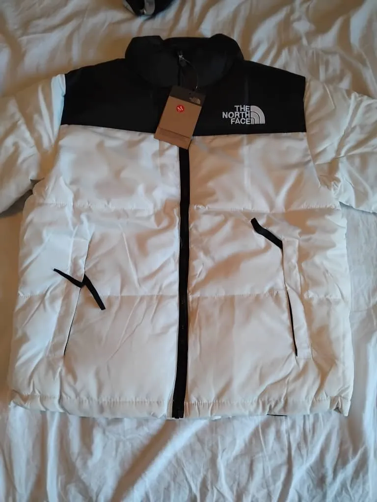 The North Face Doudoune Blanc Noir 3
