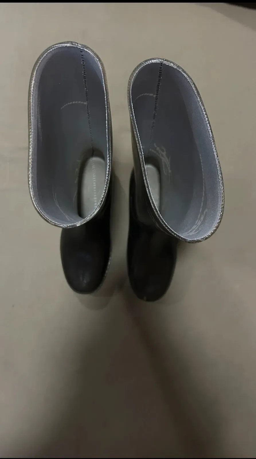 Black Leather Boots Mid-Calf 4