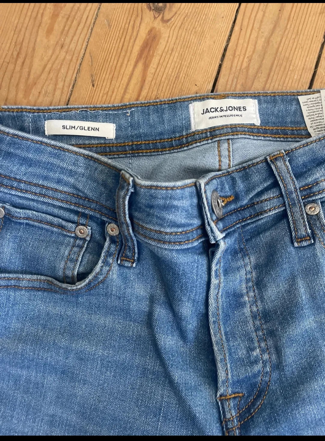 Jean bleu Jack & Jones coupe Slim Glenn 2