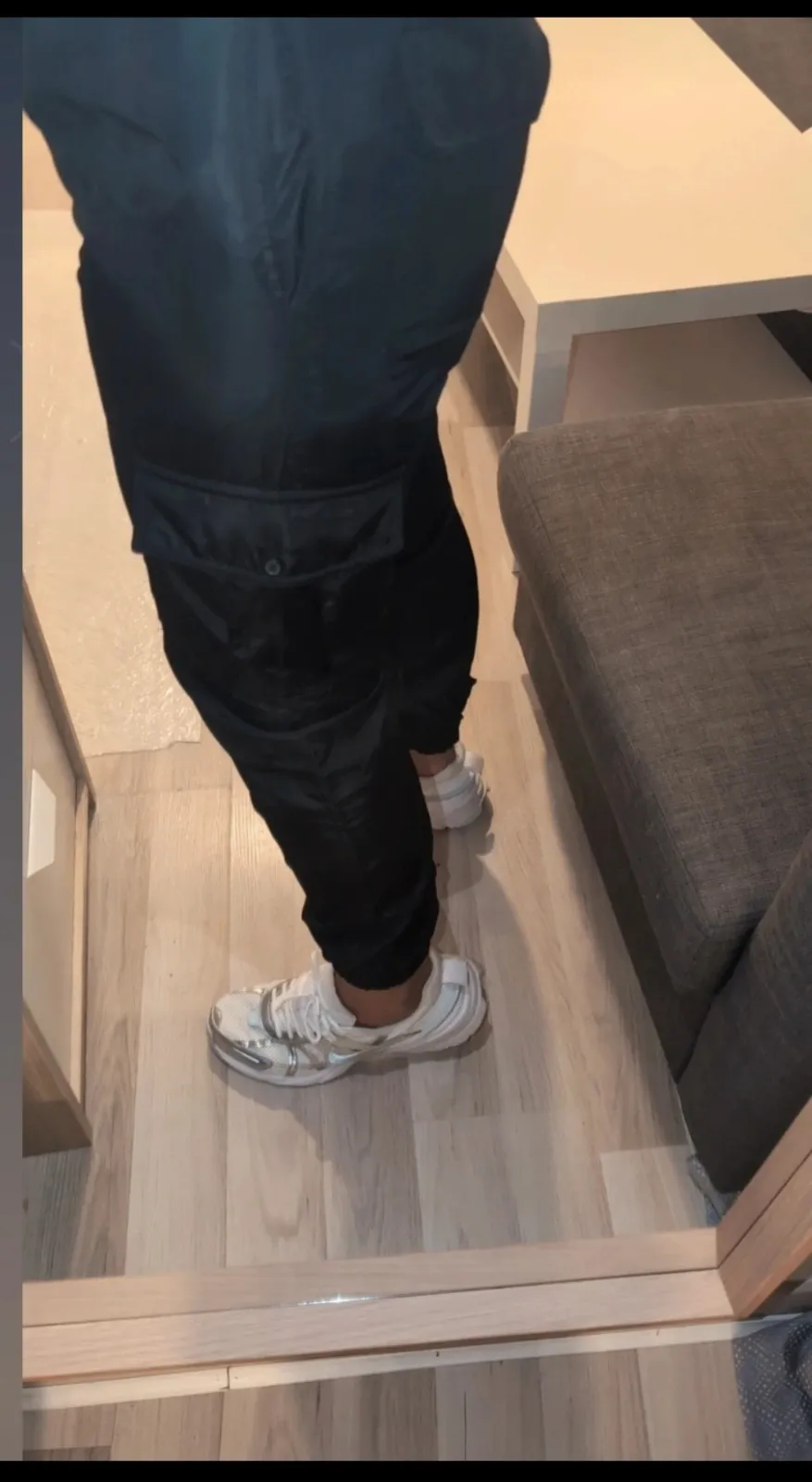 Black jogger pants