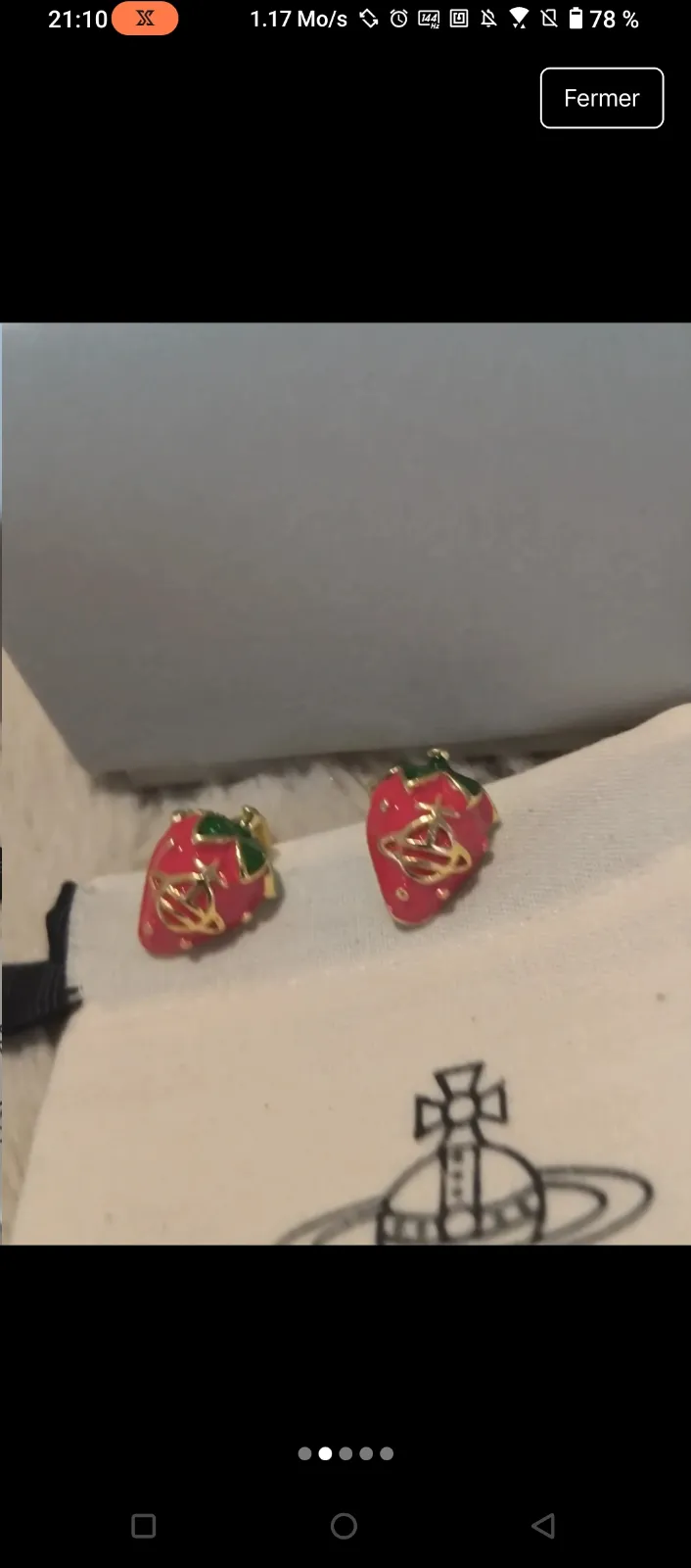 Boucles d'oreilles Vivienne Westwood 5