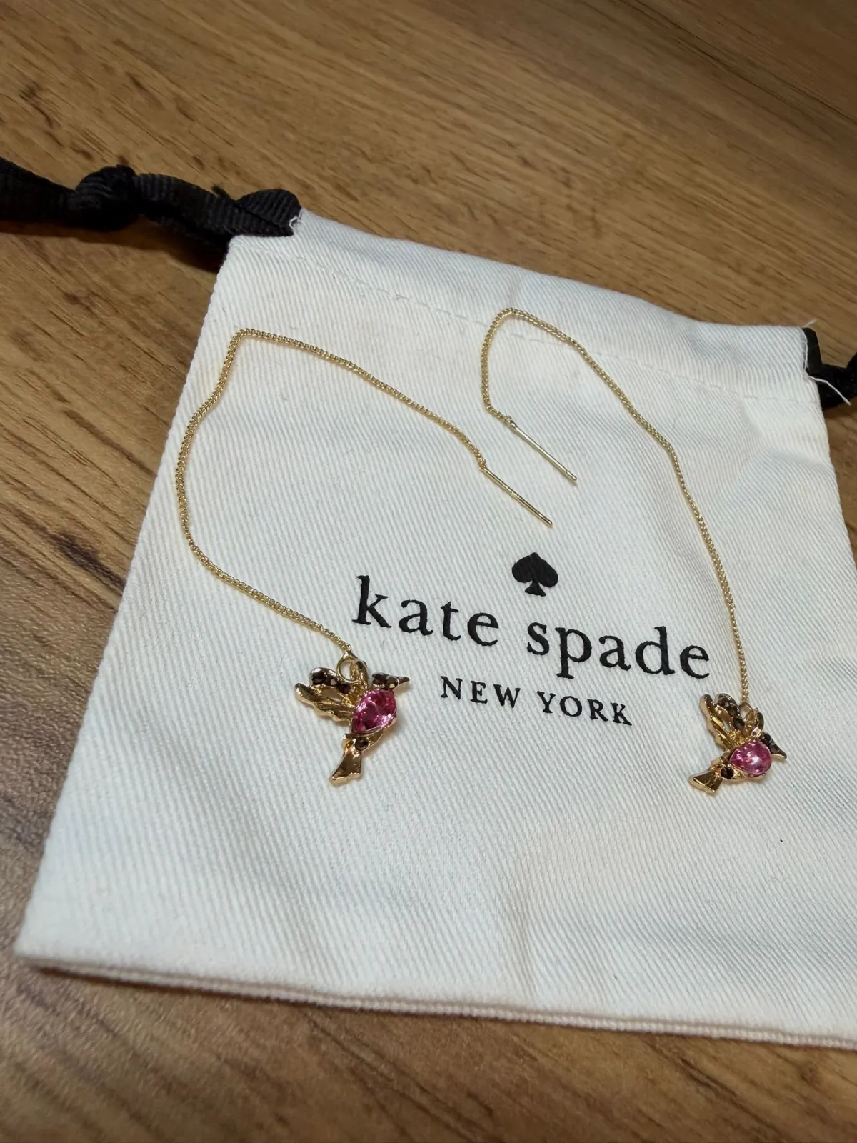 Boucles d'oreilles chaînettes Colibri Kate Spade – Kate Spade – taille Taille unique 9