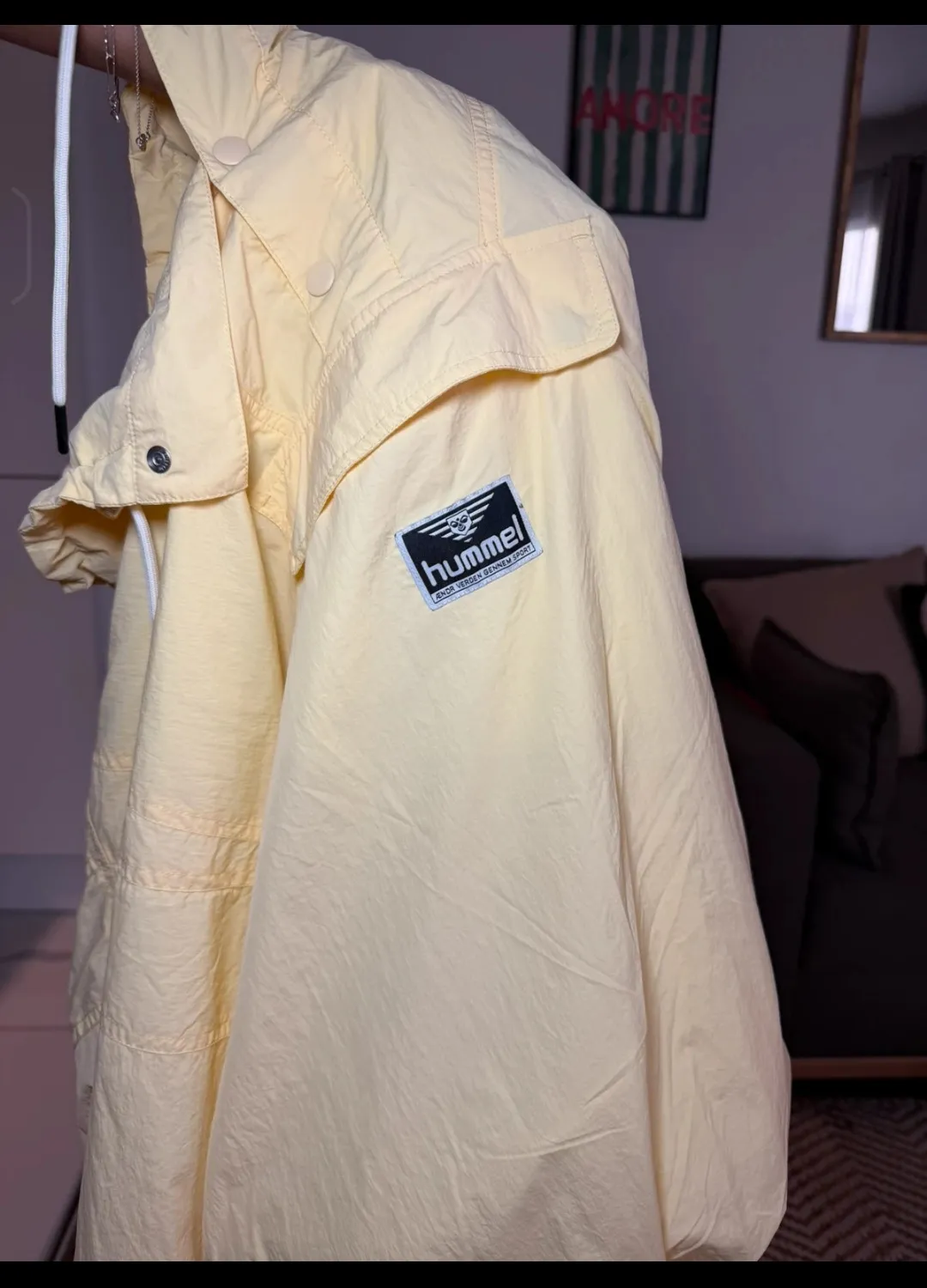 Hummel Veste Anorak Jaune 5