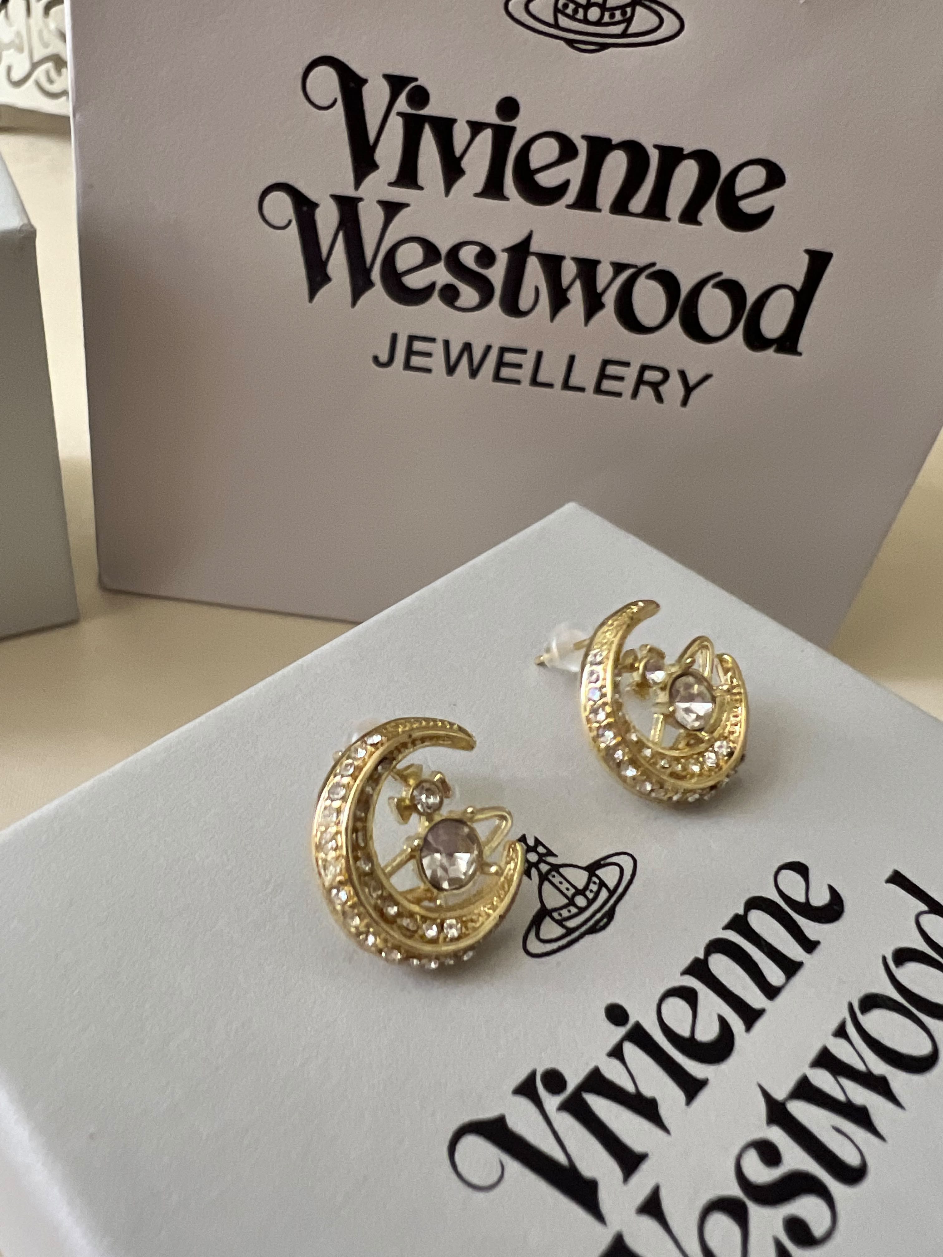 Boucles d'oreilles Vivienne Westwood doré 6