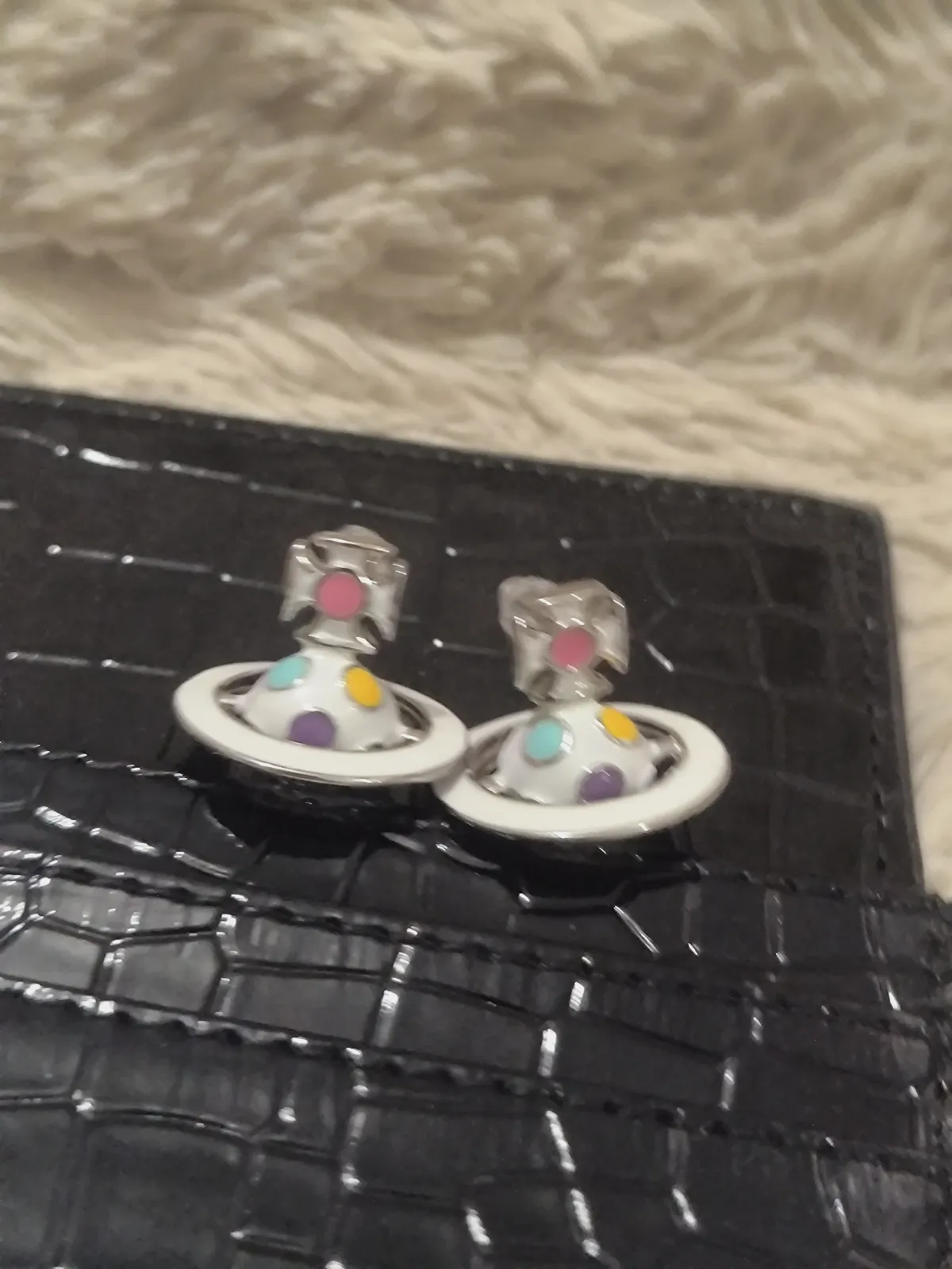 Boucles d'oreilles orbe Vivienne Westwood – Vivienne Westwood – taille Taille unique 2