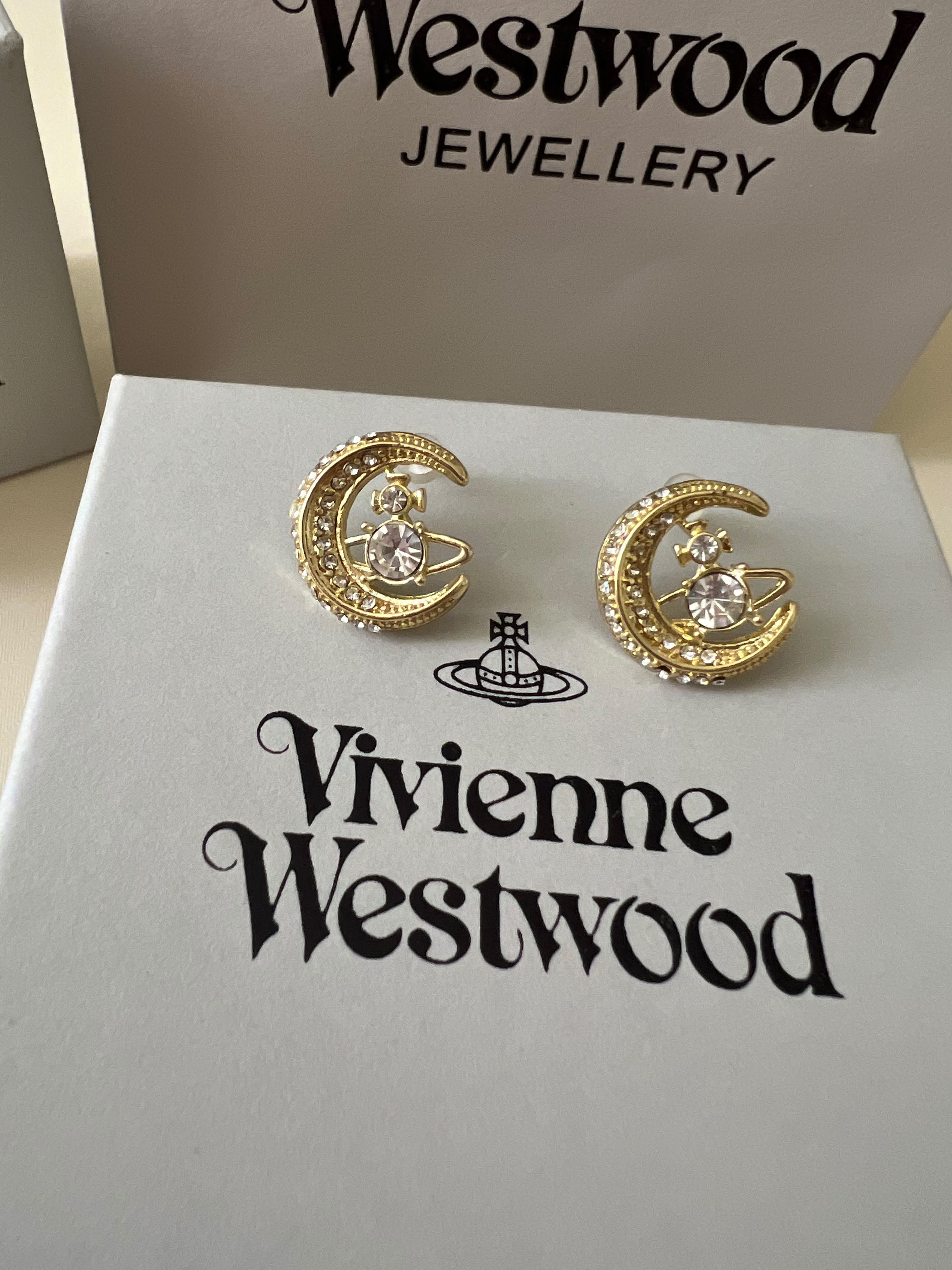 Boucles d'oreilles Vivienne Westwood doré 