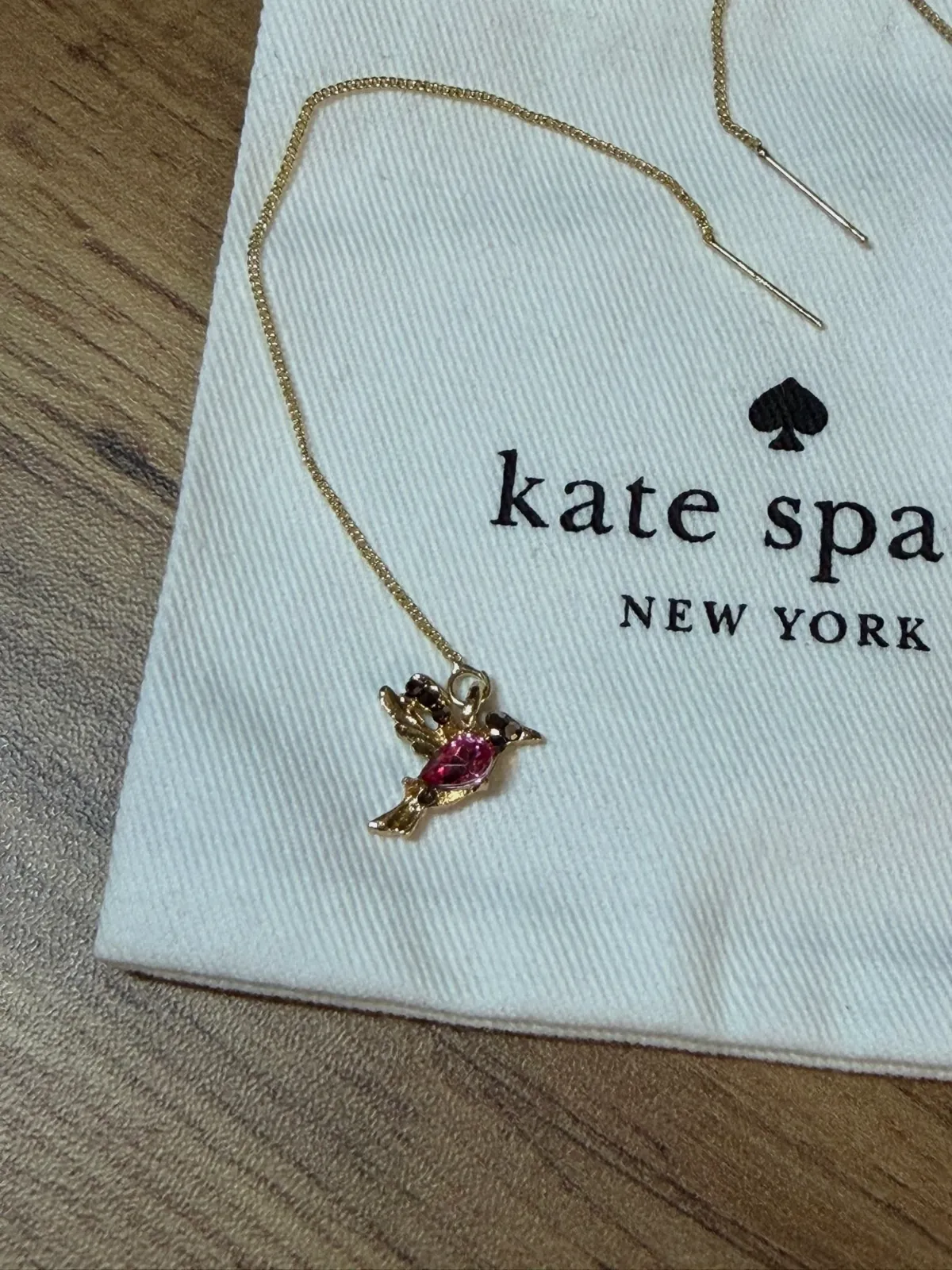 Boucles d'oreilles chaînettes Colibri Kate Spade – Kate Spade – taille Taille unique 2