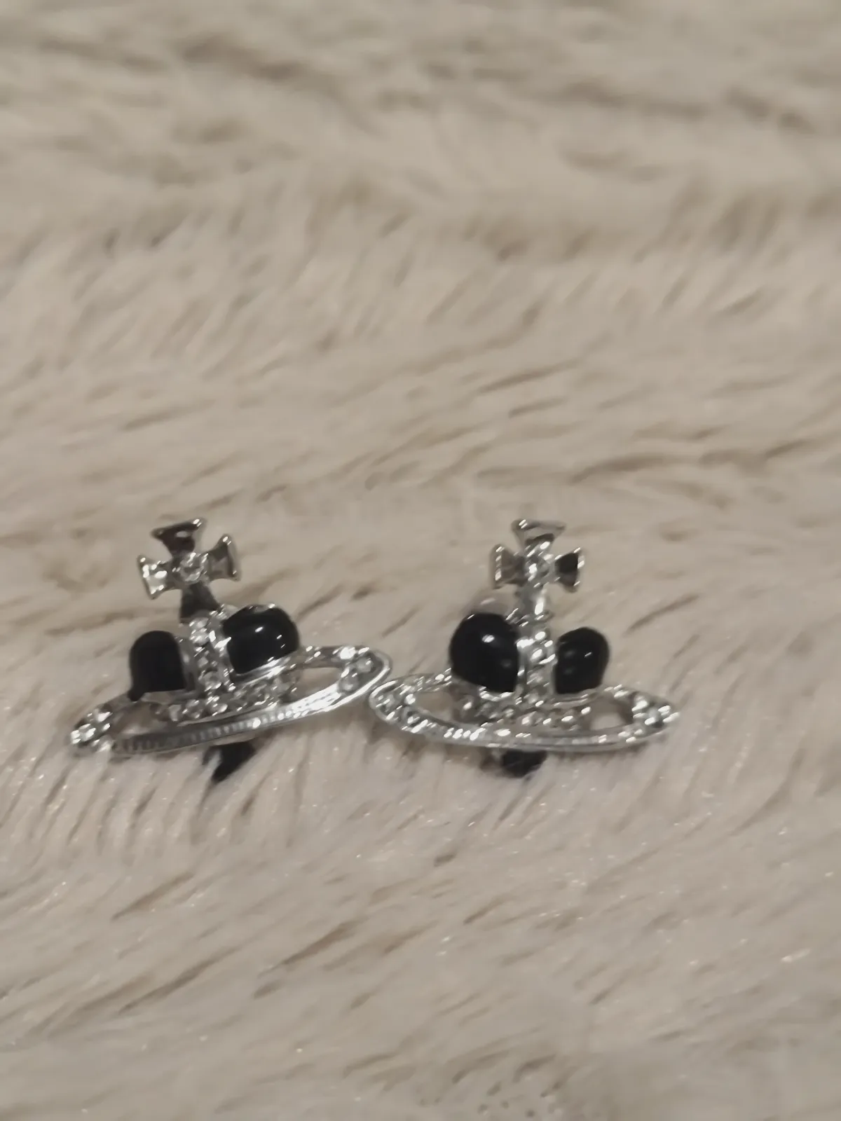 Boucles d'oreilles orbe Vivienne Westwood argentées – Vivienne Westwood – taille Taille unique 2